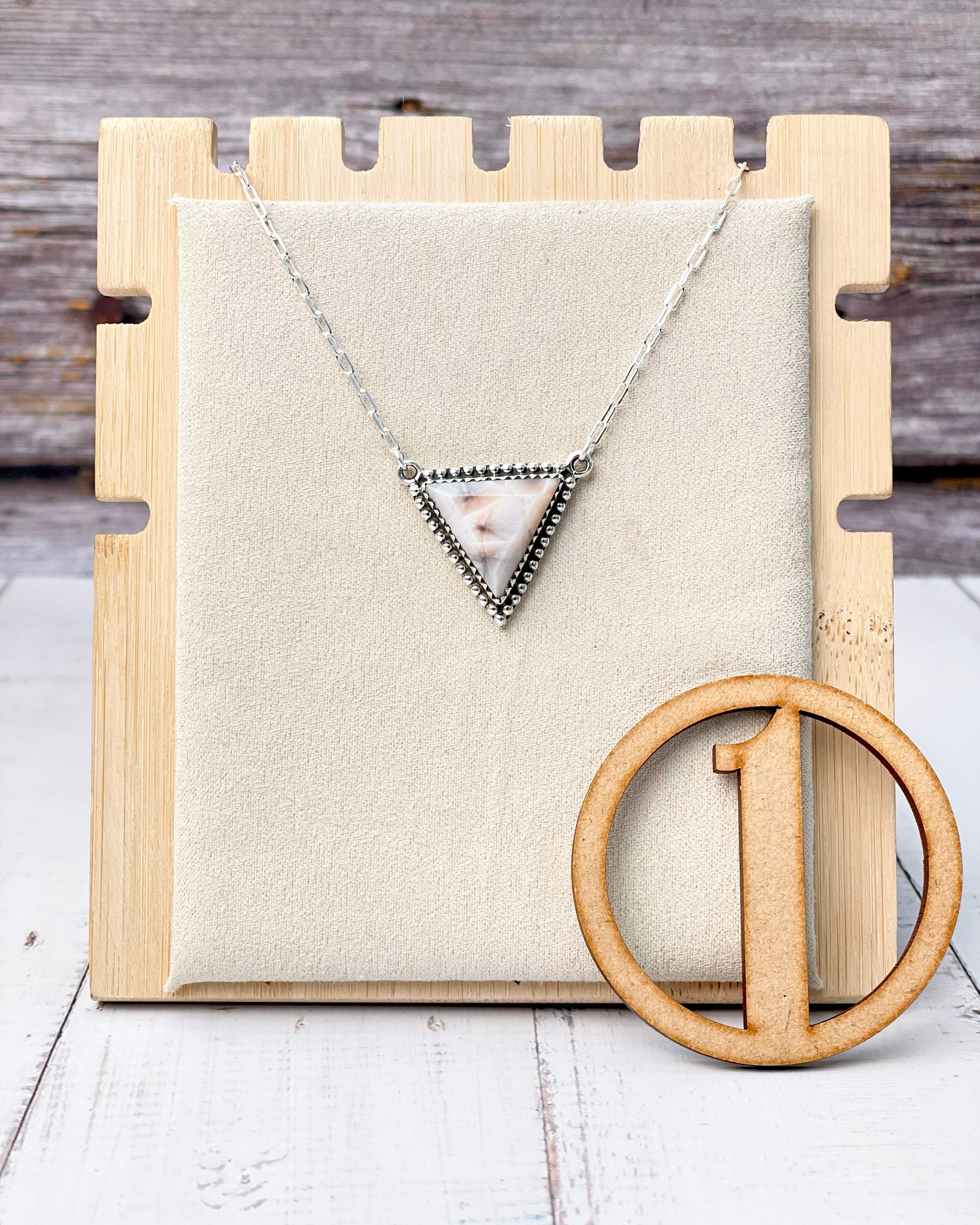 Triad Treasures Stone Necklace-Necklaces-Krush Kandy, Women's Online Fashion Boutique Located in Phoenix, Arizona (Scottsdale Area)