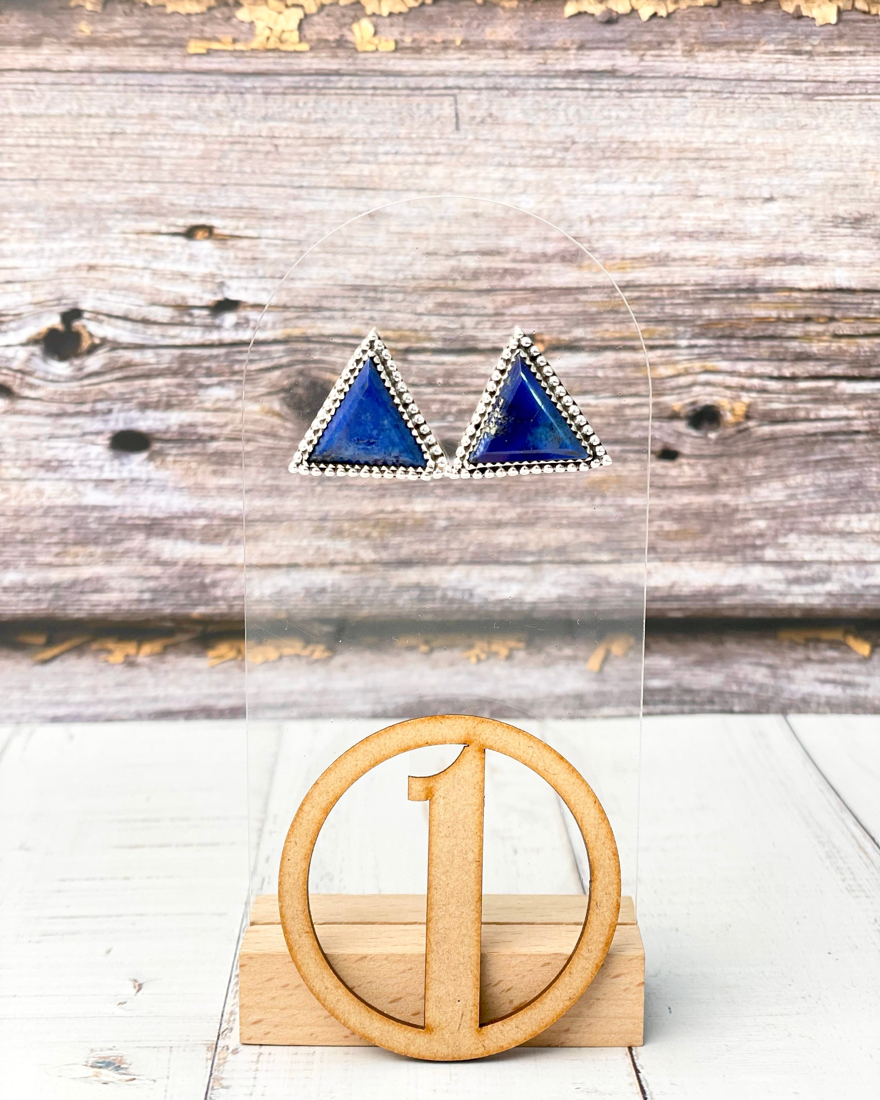 Triad Treasures Stone Earrings-Earrings-Krush Kandy, Women's Online Fashion Boutique Located in Phoenix, Arizona (Scottsdale Area)