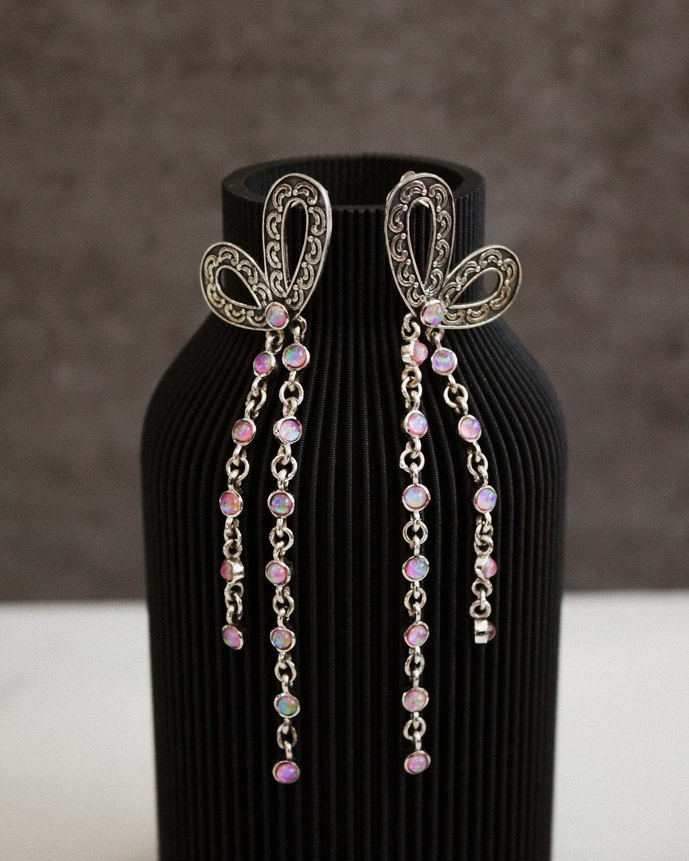 Half Of Me Bow Earrings-Stud Earrings-Krush Kandy, Women's Online Fashion Boutique Located in Phoenix, Arizona (Scottsdale Area)