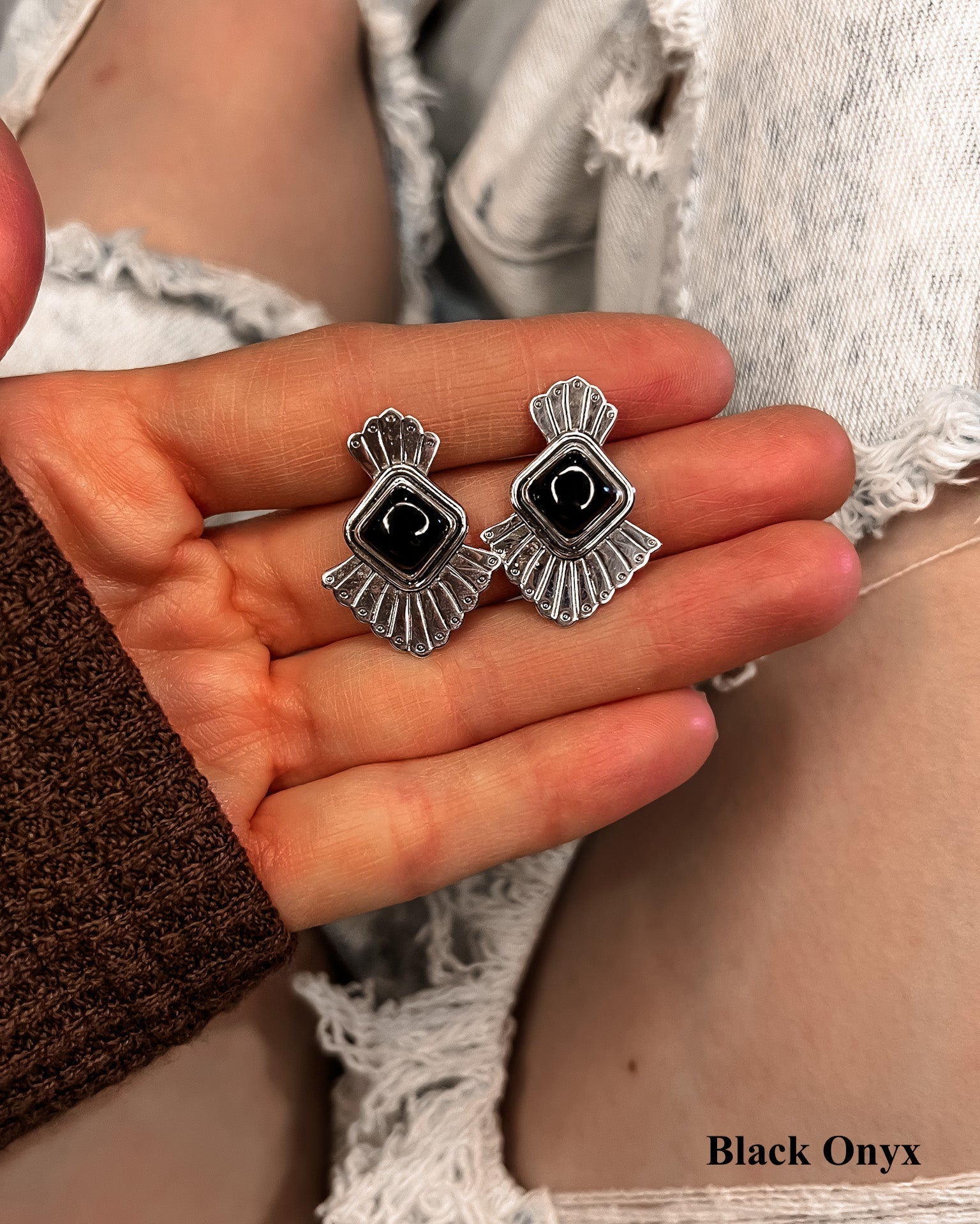 The Adelaide Single Stone Earrings | PREORDER OPEN-Stud Earrings-Krush Kandy, Women's Online Fashion Boutique Located in Phoenix, Arizona (Scottsdale Area)