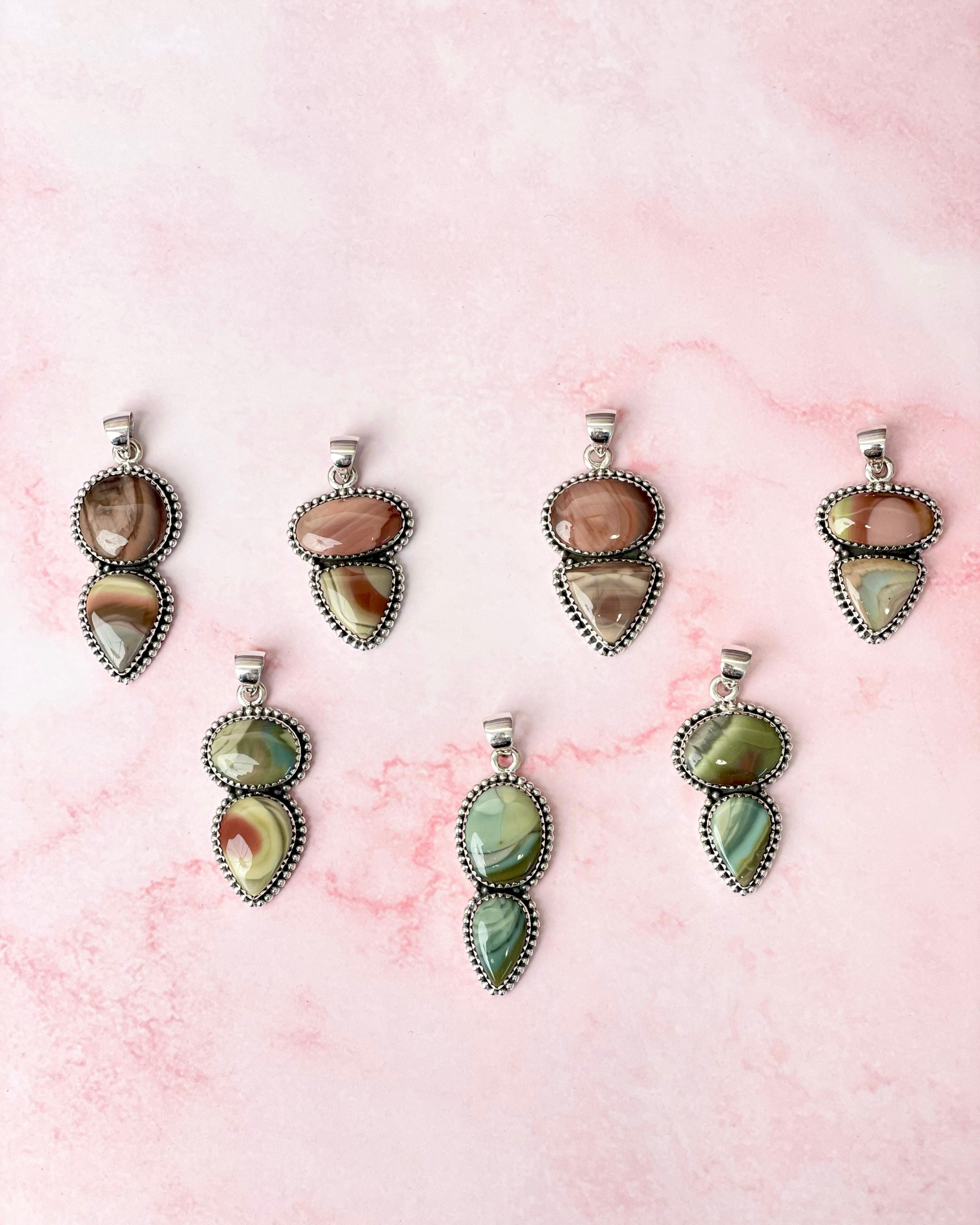 Jasper Pendants-Charms & Pendants-Krush Kandy, Women's Online Fashion Boutique Located in Phoenix, Arizona (Scottsdale Area)