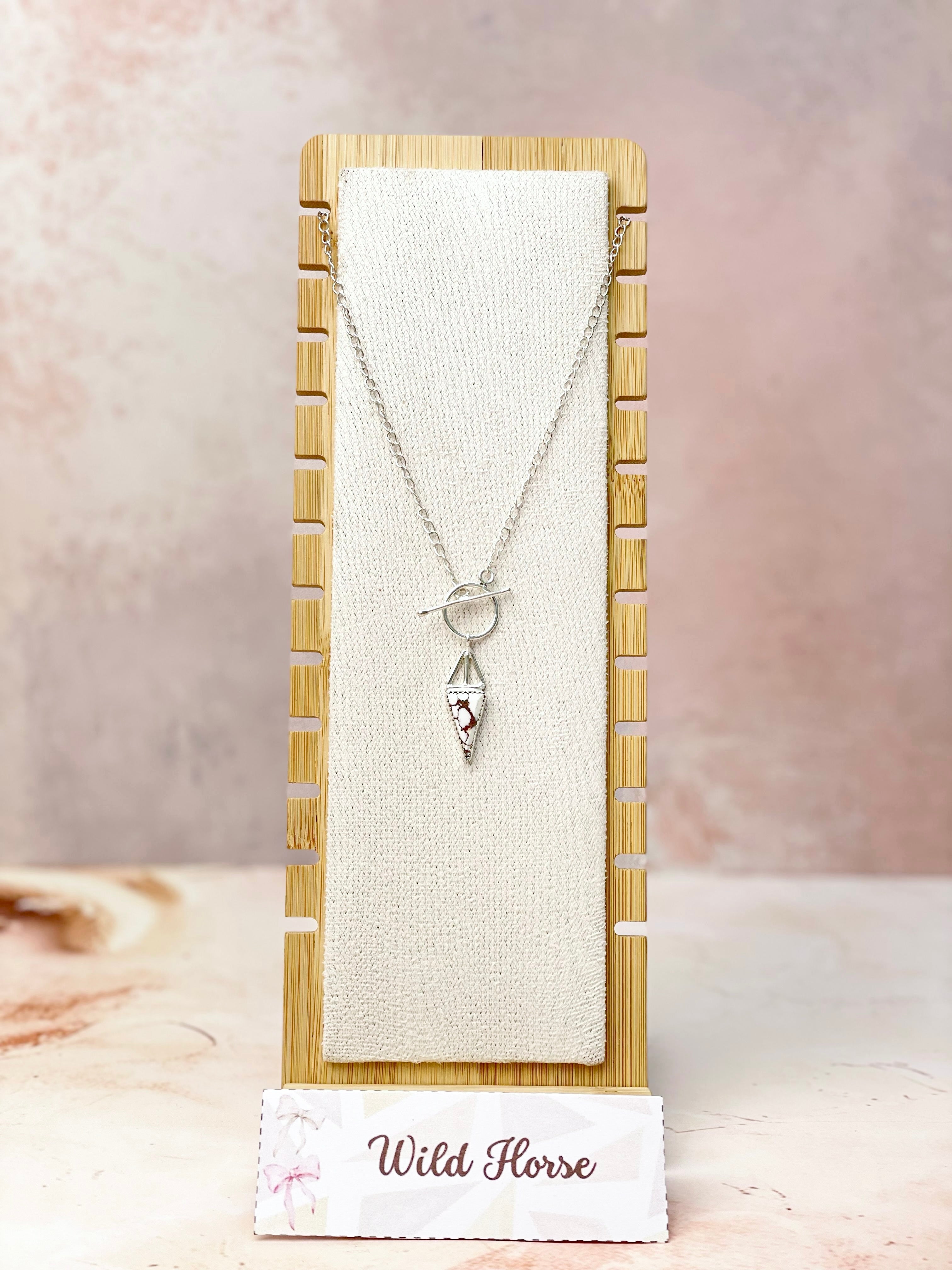 Triad Treasures Toggle Necklace-Necklaces-Krush Kandy, Women's Online Fashion Boutique Located in Phoenix, Arizona (Scottsdale Area)
