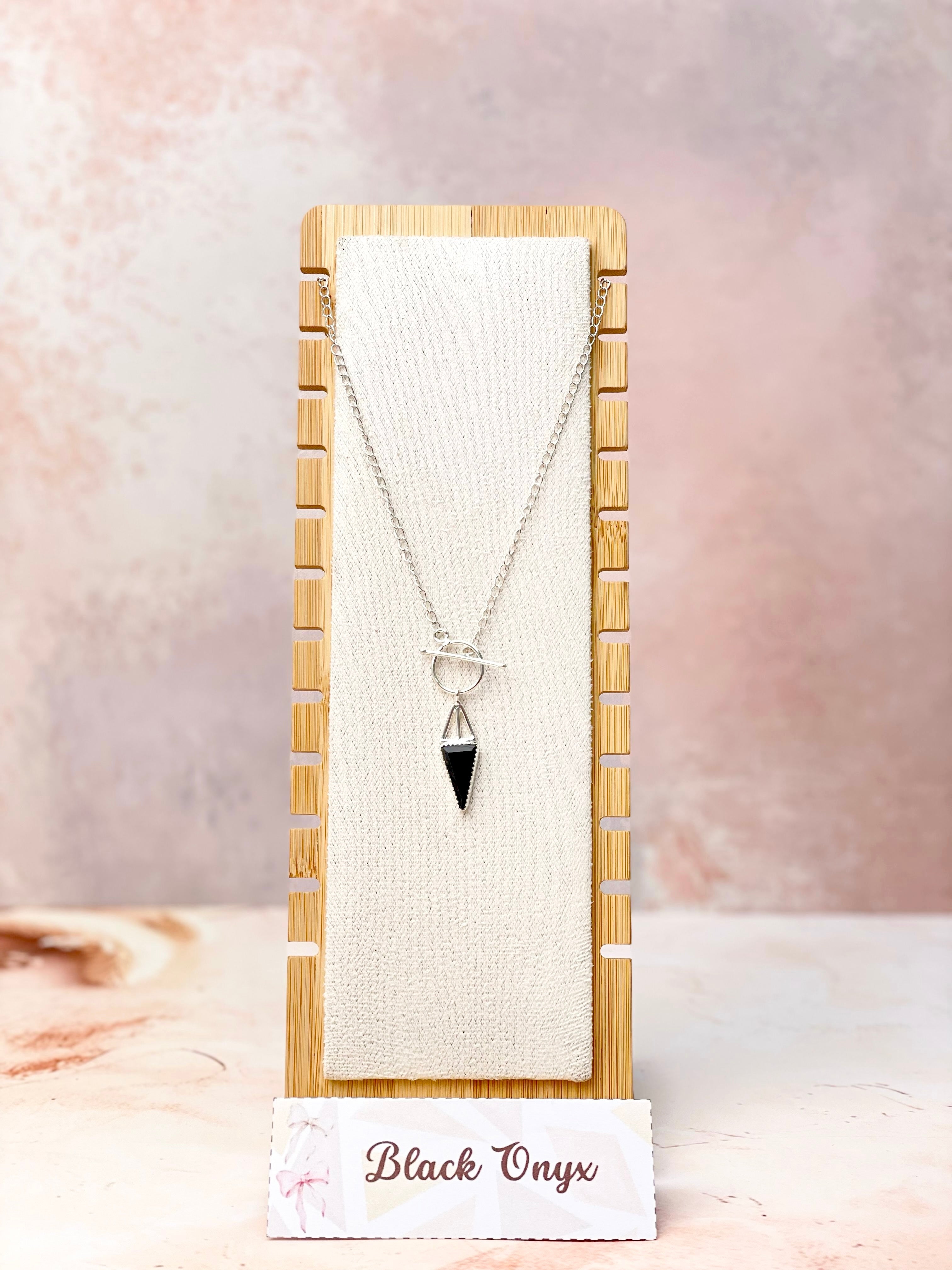 Triad Treasures Toggle Necklace-Necklaces-Krush Kandy, Women's Online Fashion Boutique Located in Phoenix, Arizona (Scottsdale Area)