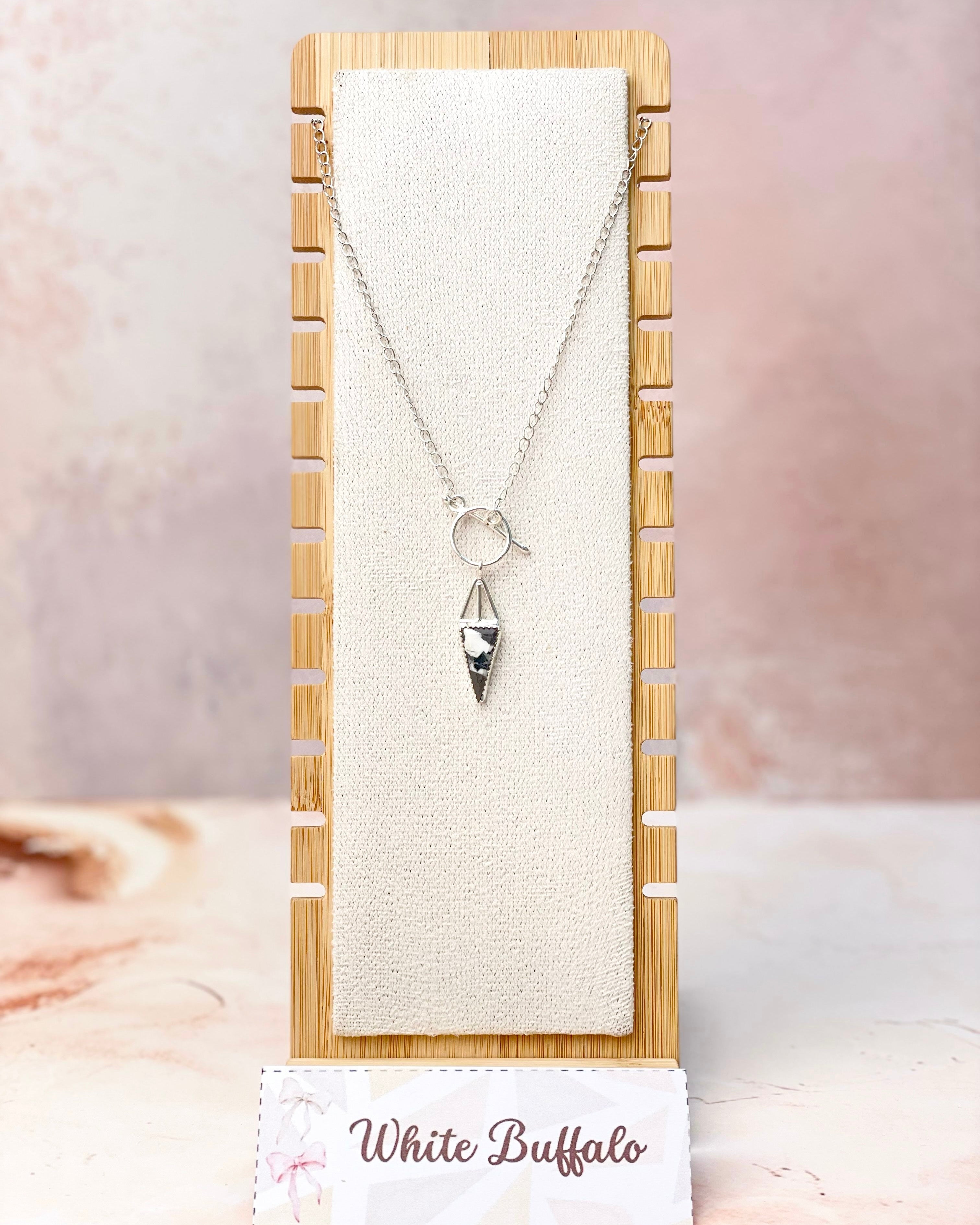 Triad Treasures Toggle Necklace-Necklaces-Krush Kandy, Women's Online Fashion Boutique Located in Phoenix, Arizona (Scottsdale Area)