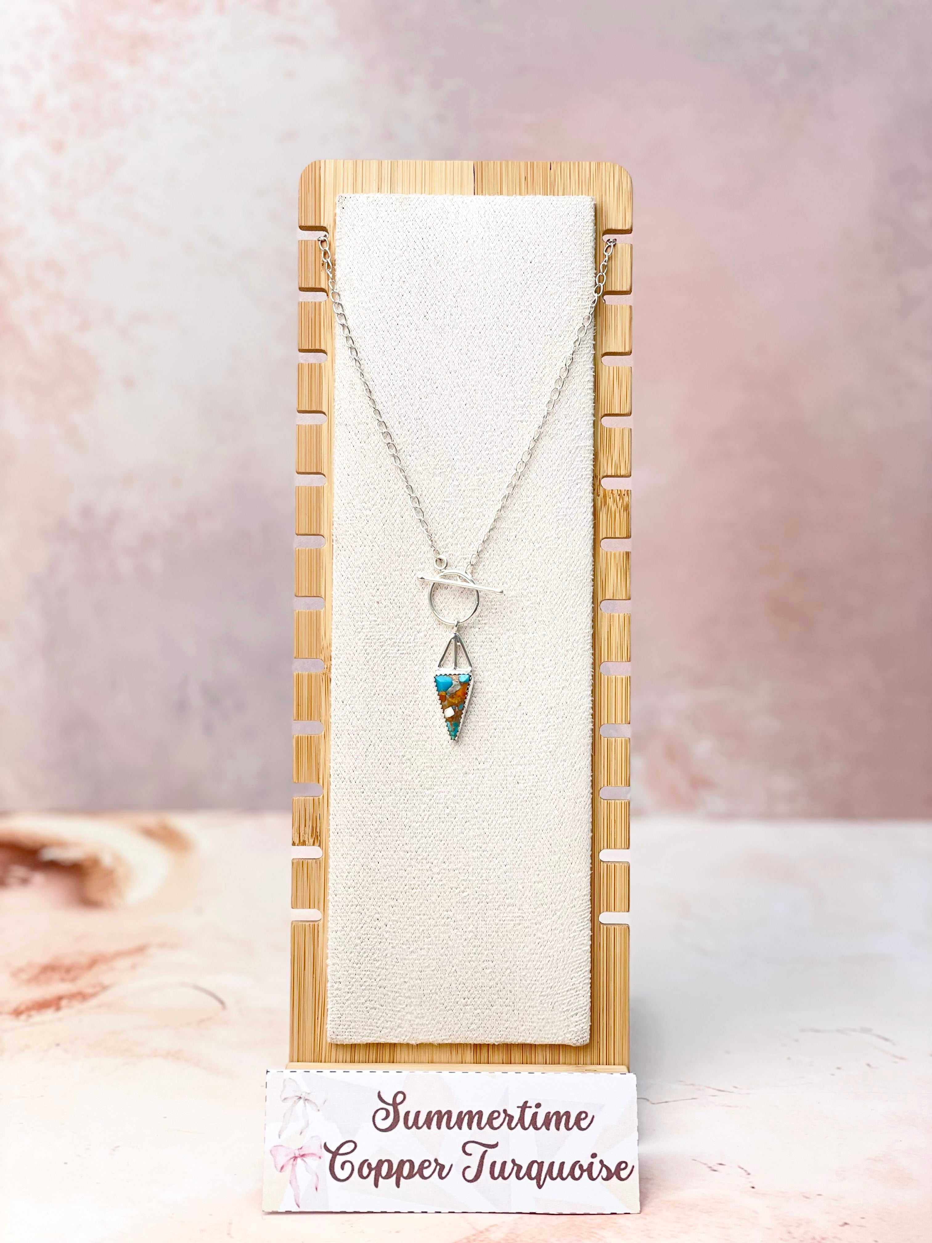 Triad Treasures Toggle Necklace-Necklaces-Krush Kandy, Women's Online Fashion Boutique Located in Phoenix, Arizona (Scottsdale Area)