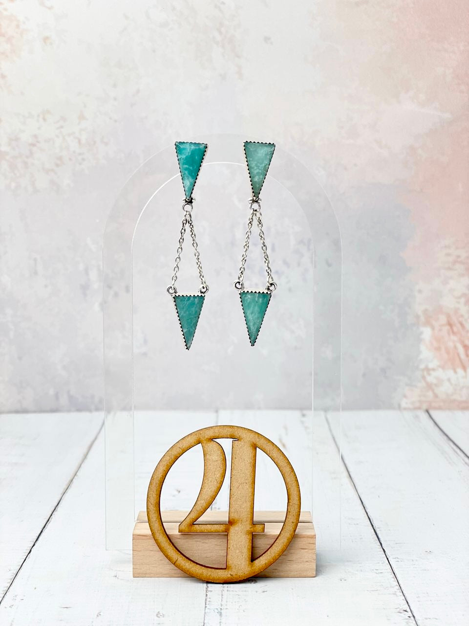 Lead The Way Stone Drop Earrings-Earrings-Krush Kandy, Women's Online Fashion Boutique Located in Phoenix, Arizona (Scottsdale Area)