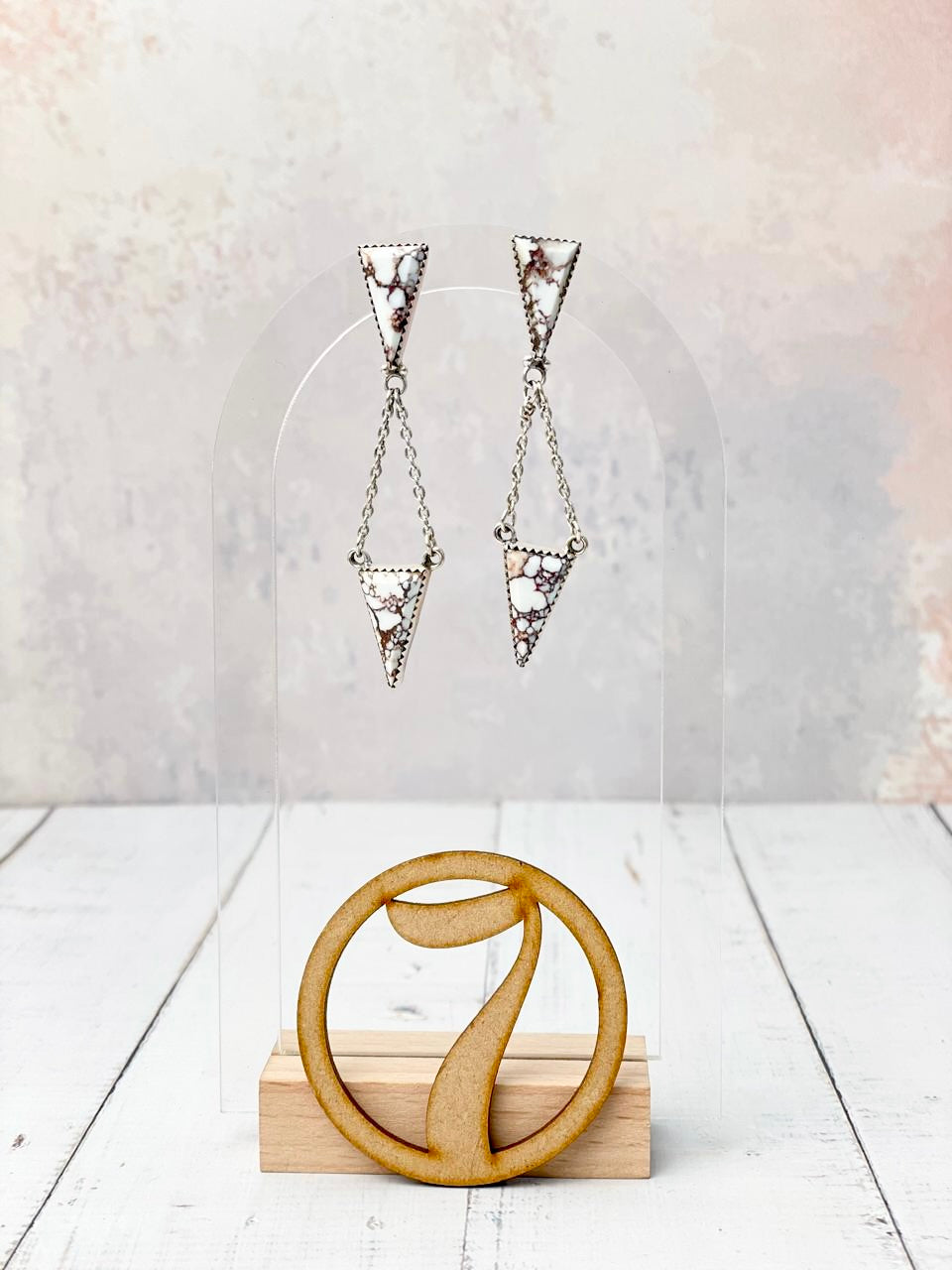 Lead The Way Stone Drop Earrings-Earrings-Krush Kandy, Women's Online Fashion Boutique Located in Phoenix, Arizona (Scottsdale Area)