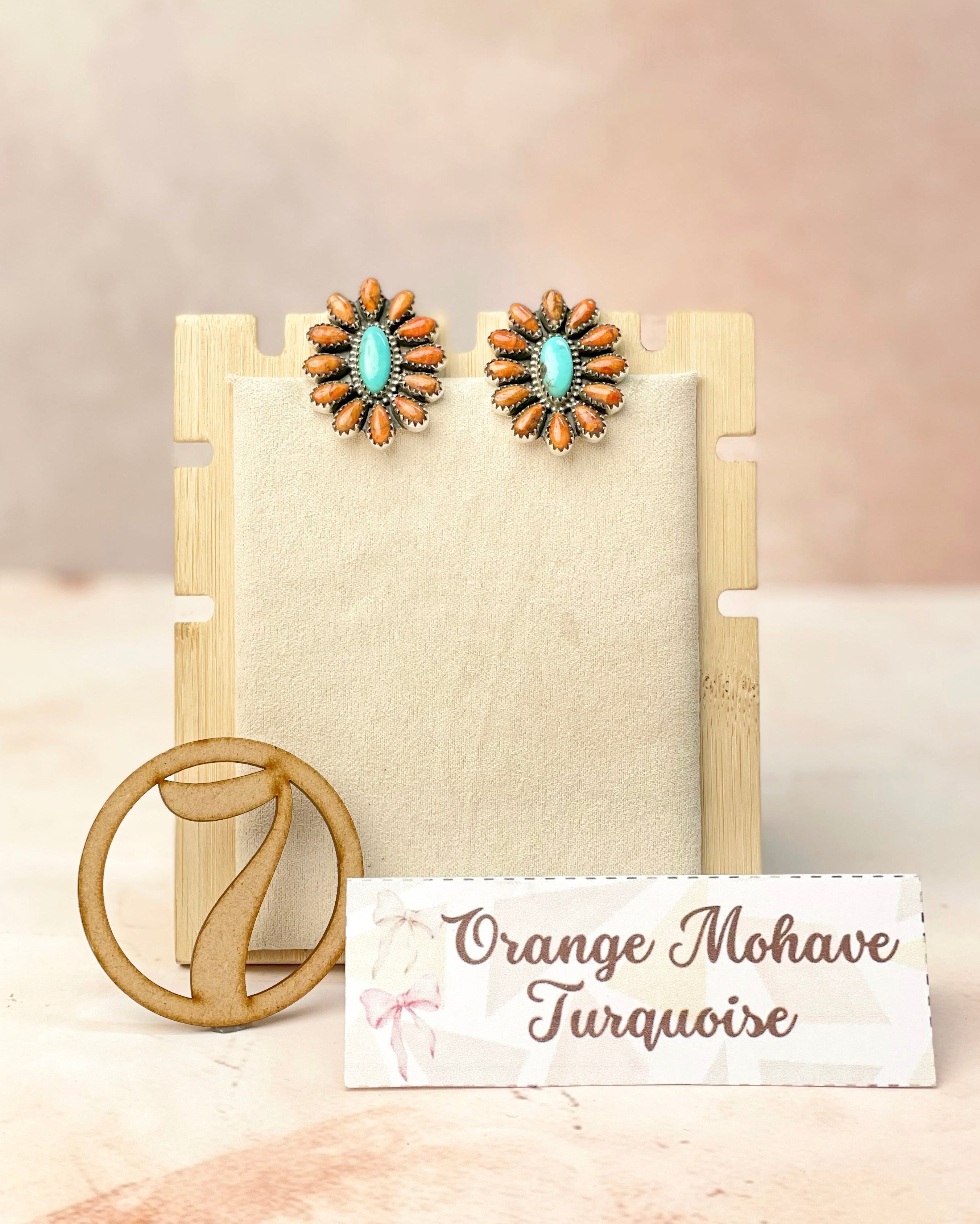 Kandy Blooming Stone Earrings-Earrings-Krush Kandy, Women's Online Fashion Boutique Located in Phoenix, Arizona (Scottsdale Area)
