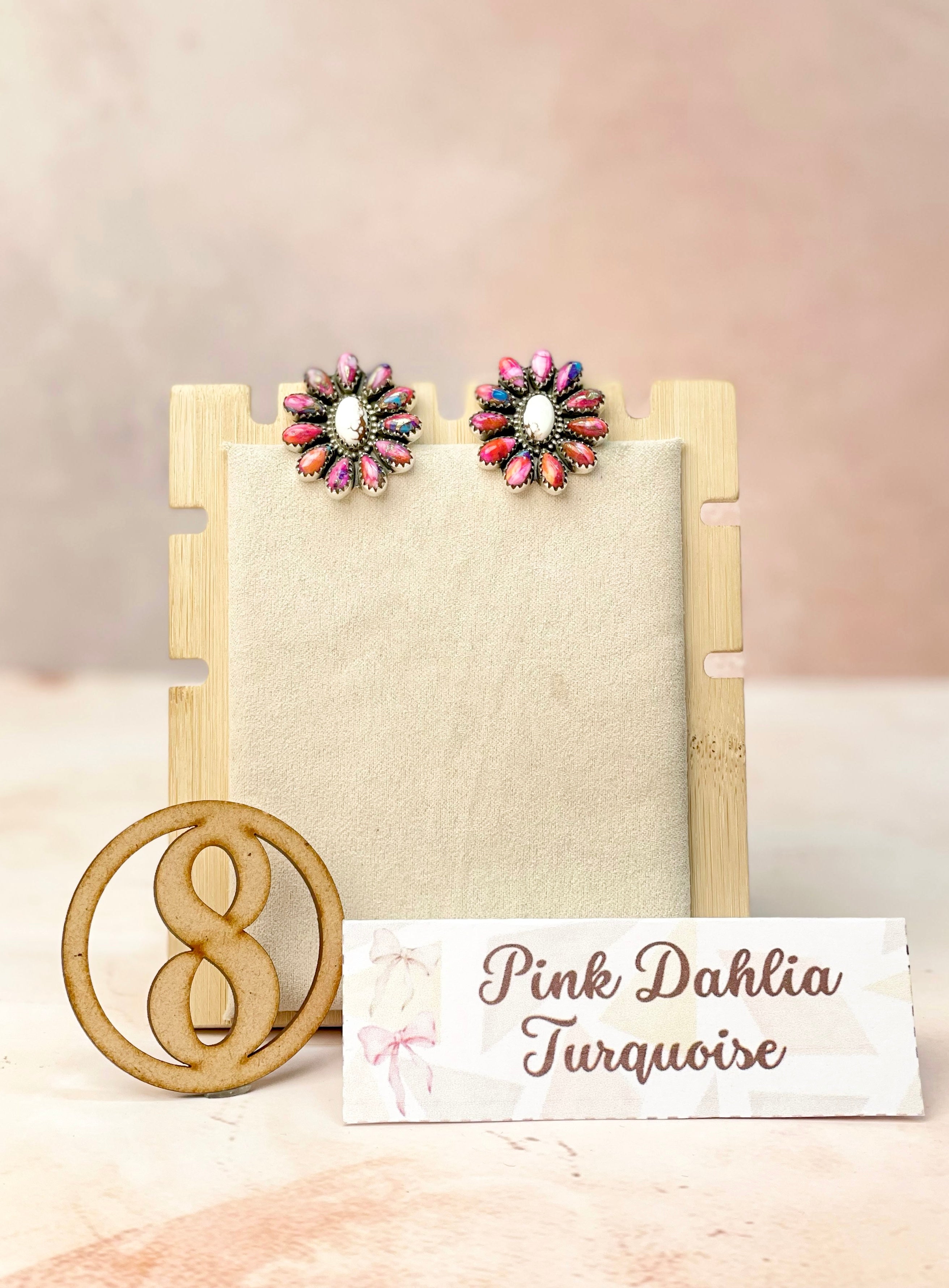 Kandy Blooming Stone Earrings-Earrings-Krush Kandy, Women's Online Fashion Boutique Located in Phoenix, Arizona (Scottsdale Area)