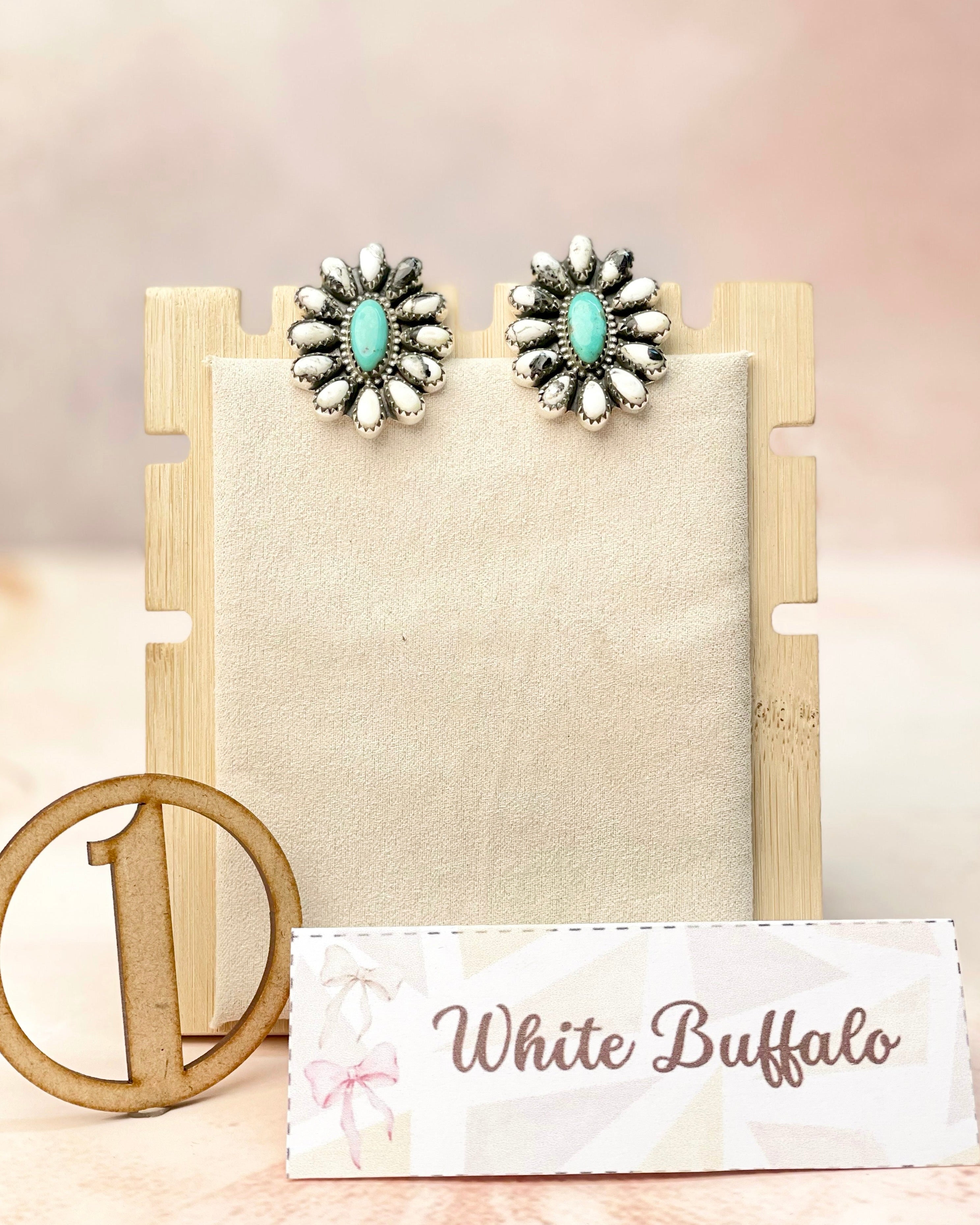 Kandy Blooming Stone Earrings-Earrings-Krush Kandy, Women's Online Fashion Boutique Located in Phoenix, Arizona (Scottsdale Area)