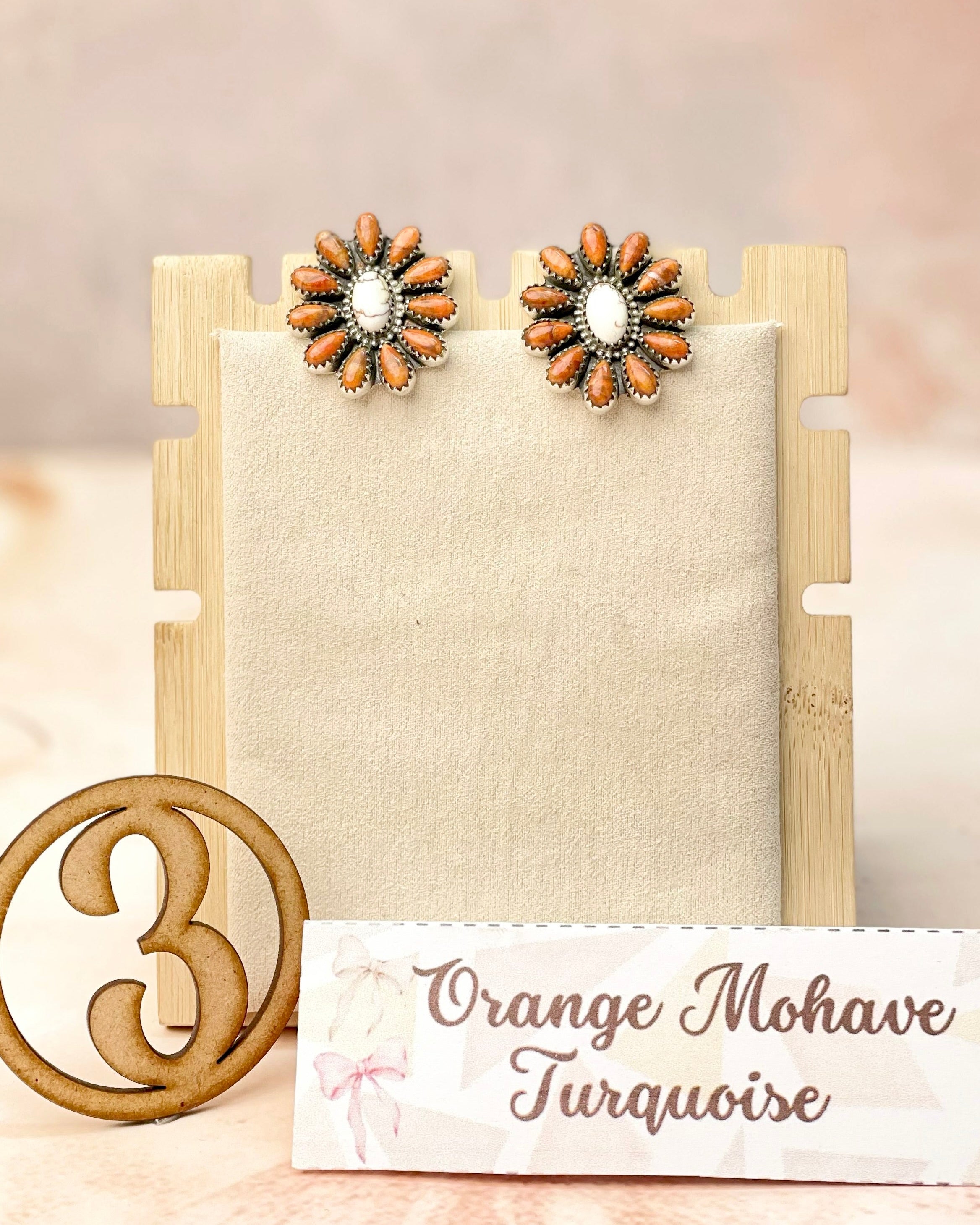 Kandy Blooming Stone Earrings-Earrings-Krush Kandy, Women's Online Fashion Boutique Located in Phoenix, Arizona (Scottsdale Area)