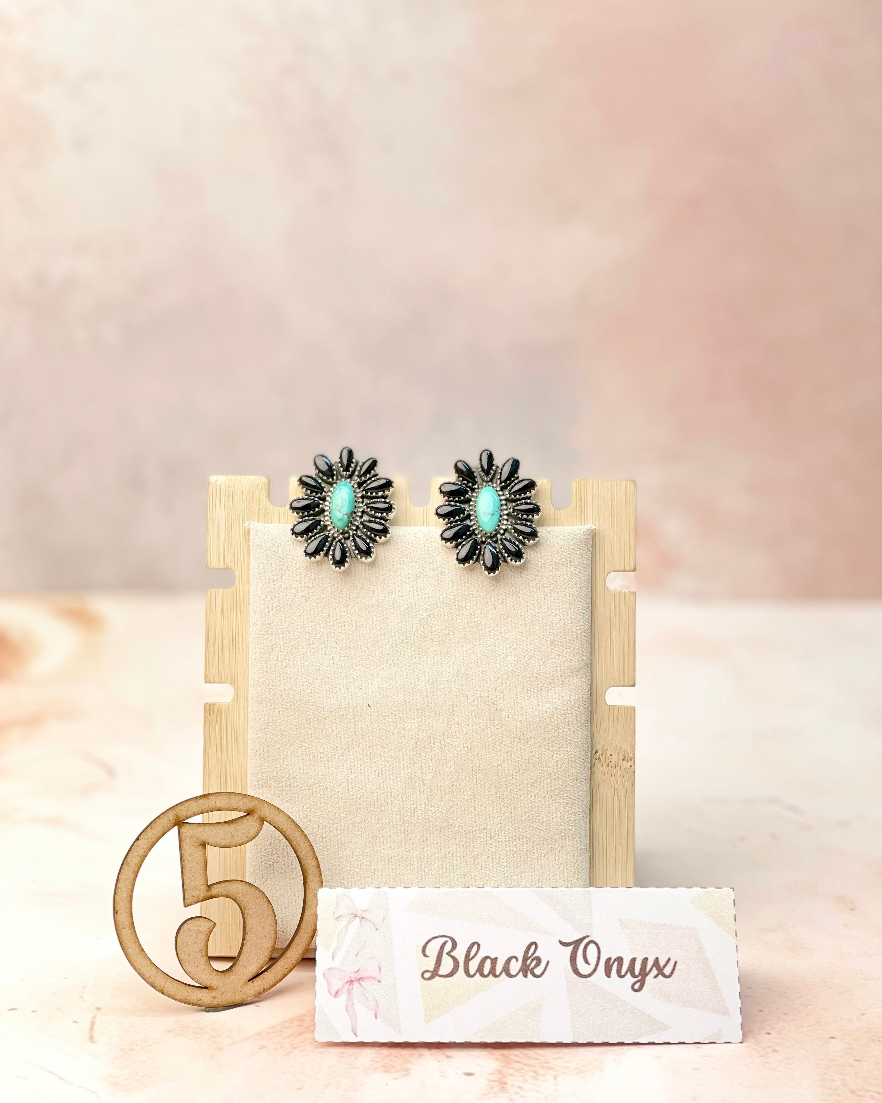 Kandy Blooming Stone Earrings-Earrings-Krush Kandy, Women's Online Fashion Boutique Located in Phoenix, Arizona (Scottsdale Area)