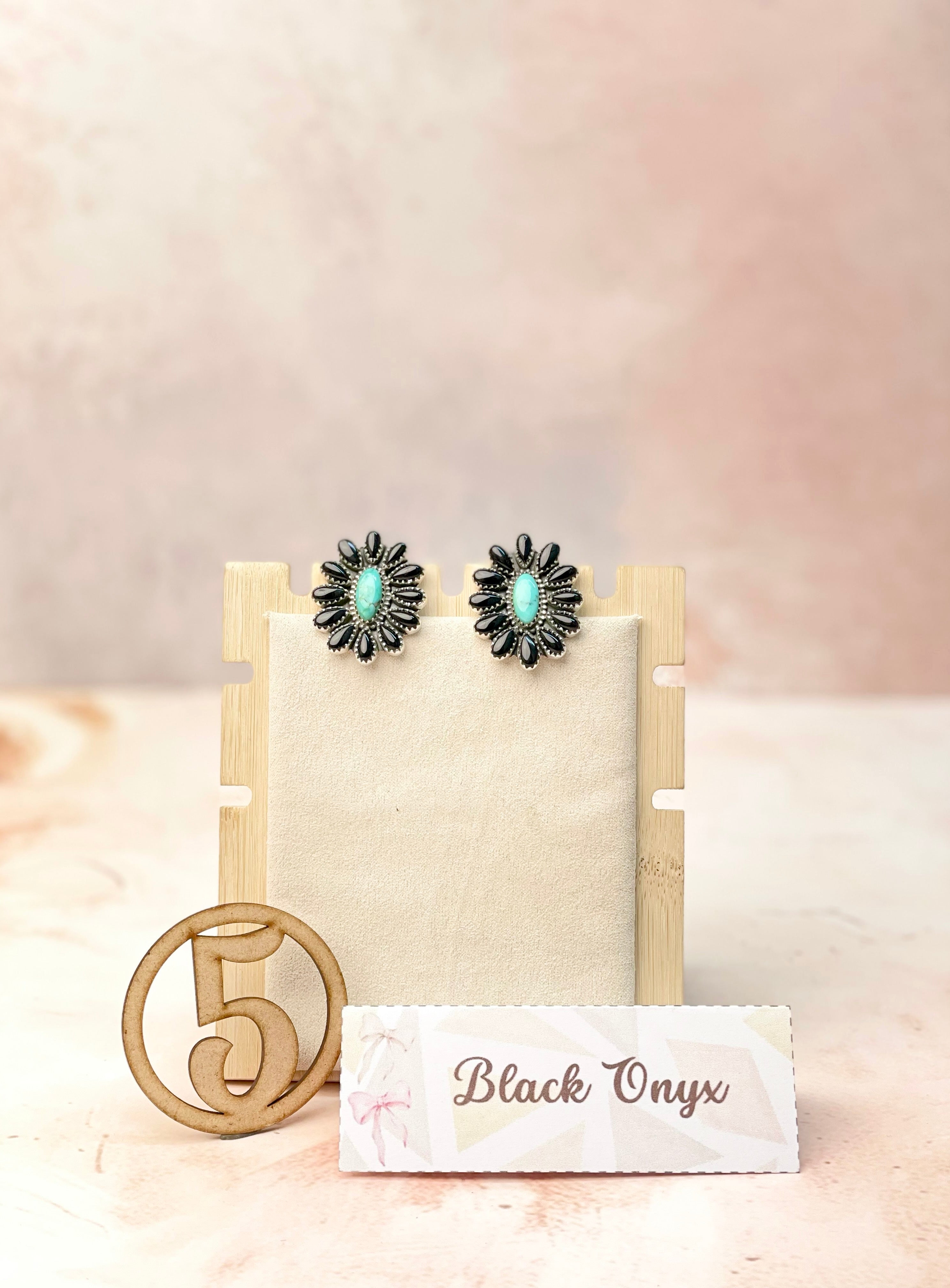 Kandy Blooming Stone Earrings-Earrings-Krush Kandy, Women's Online Fashion Boutique Located in Phoenix, Arizona (Scottsdale Area)