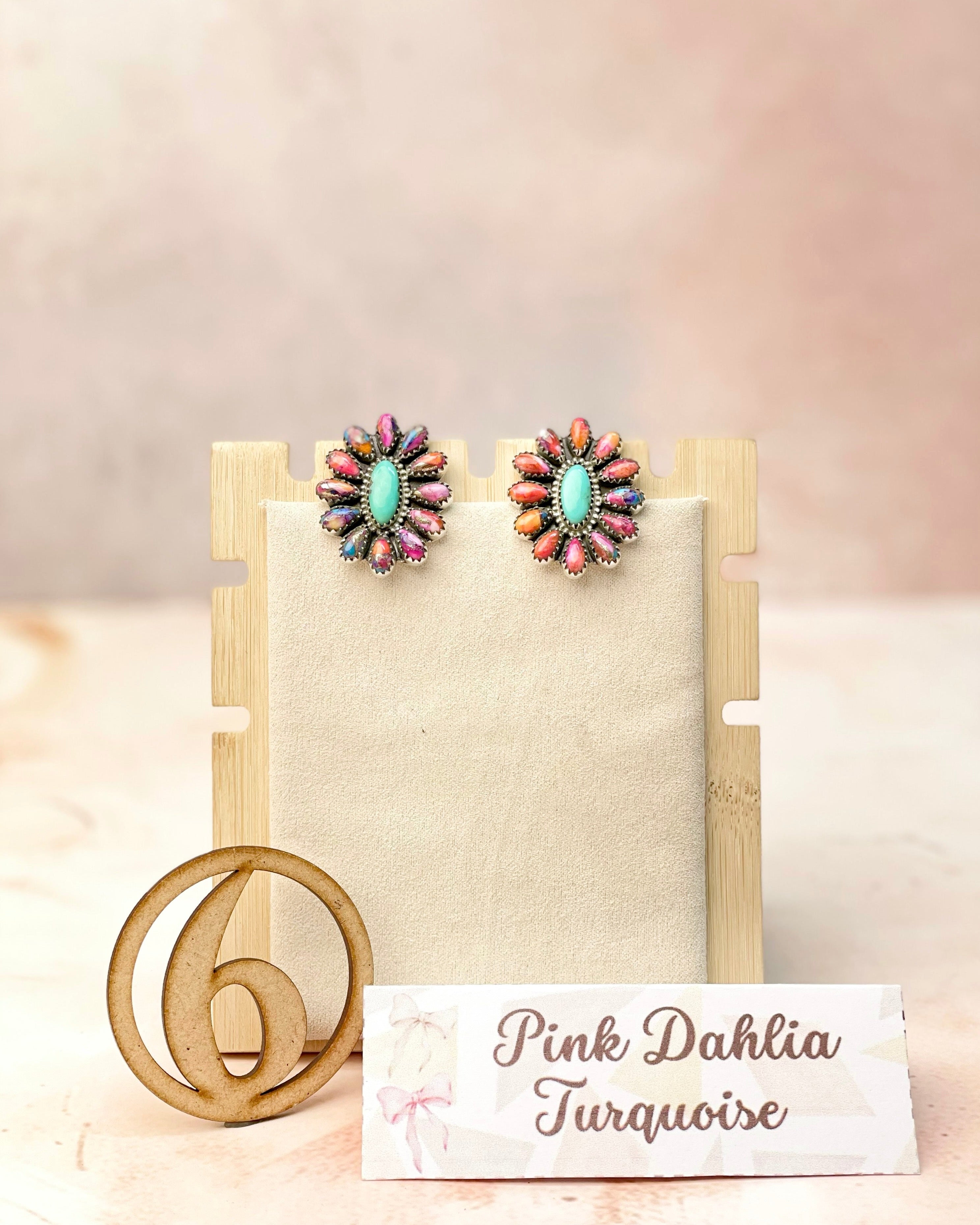 Kandy Blooming Stone Earrings-Earrings-Krush Kandy, Women's Online Fashion Boutique Located in Phoenix, Arizona (Scottsdale Area)