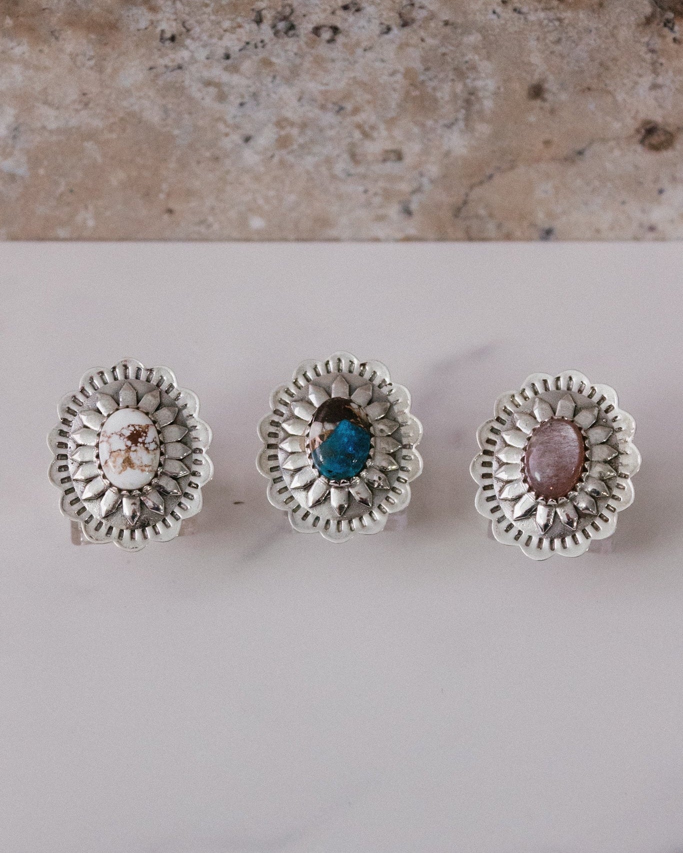 Sundance Flower Gemstone Ring-Krush Kandy, Women's Online Fashion Boutique Located in Phoenix, Arizona (Scottsdale Area)