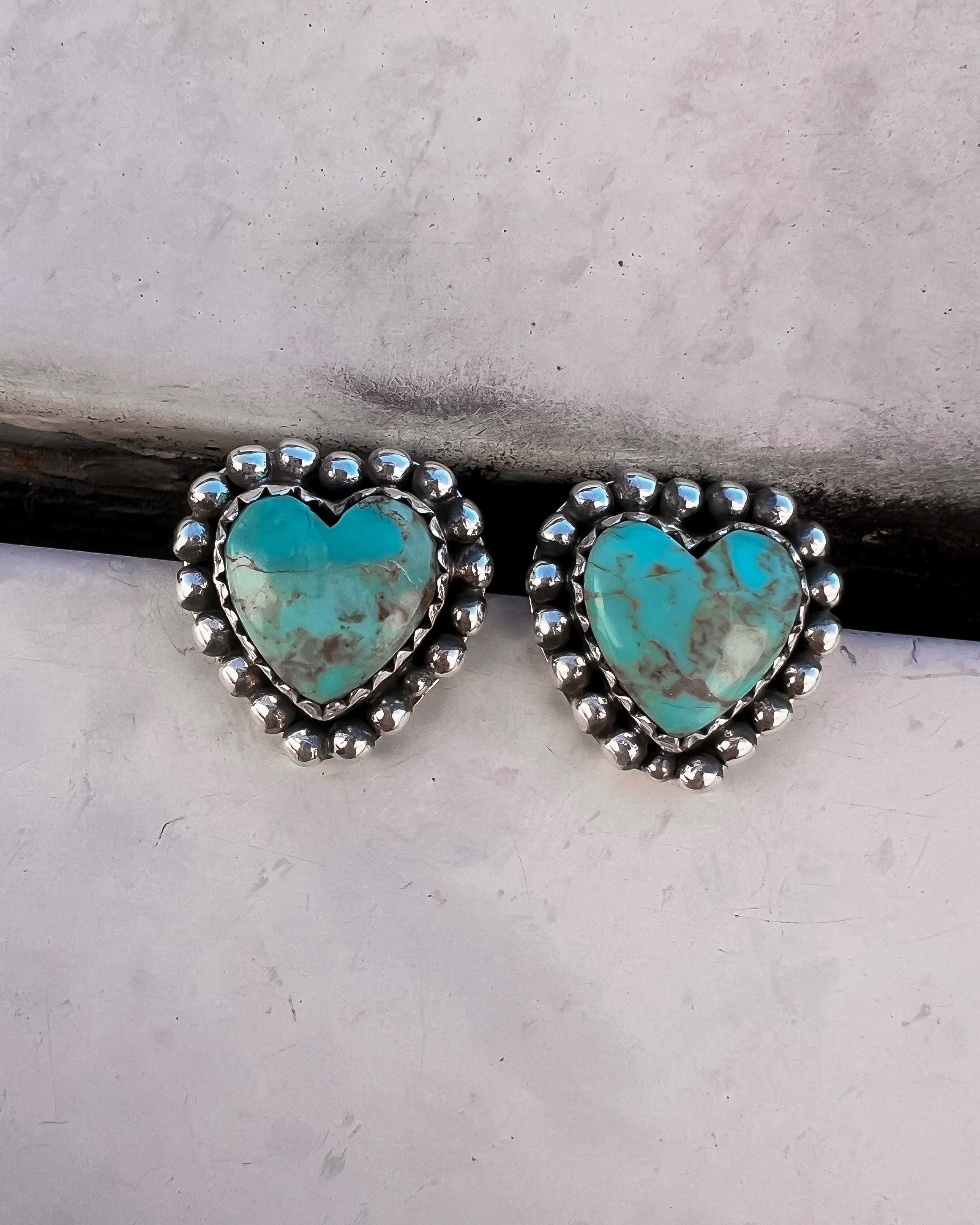 Ava Heart Stone Stud Earring | Multiple Stone Options-Stud Earrings-Krush Kandy, Women's Online Fashion Boutique Located in Phoenix, Arizona (Scottsdale Area)