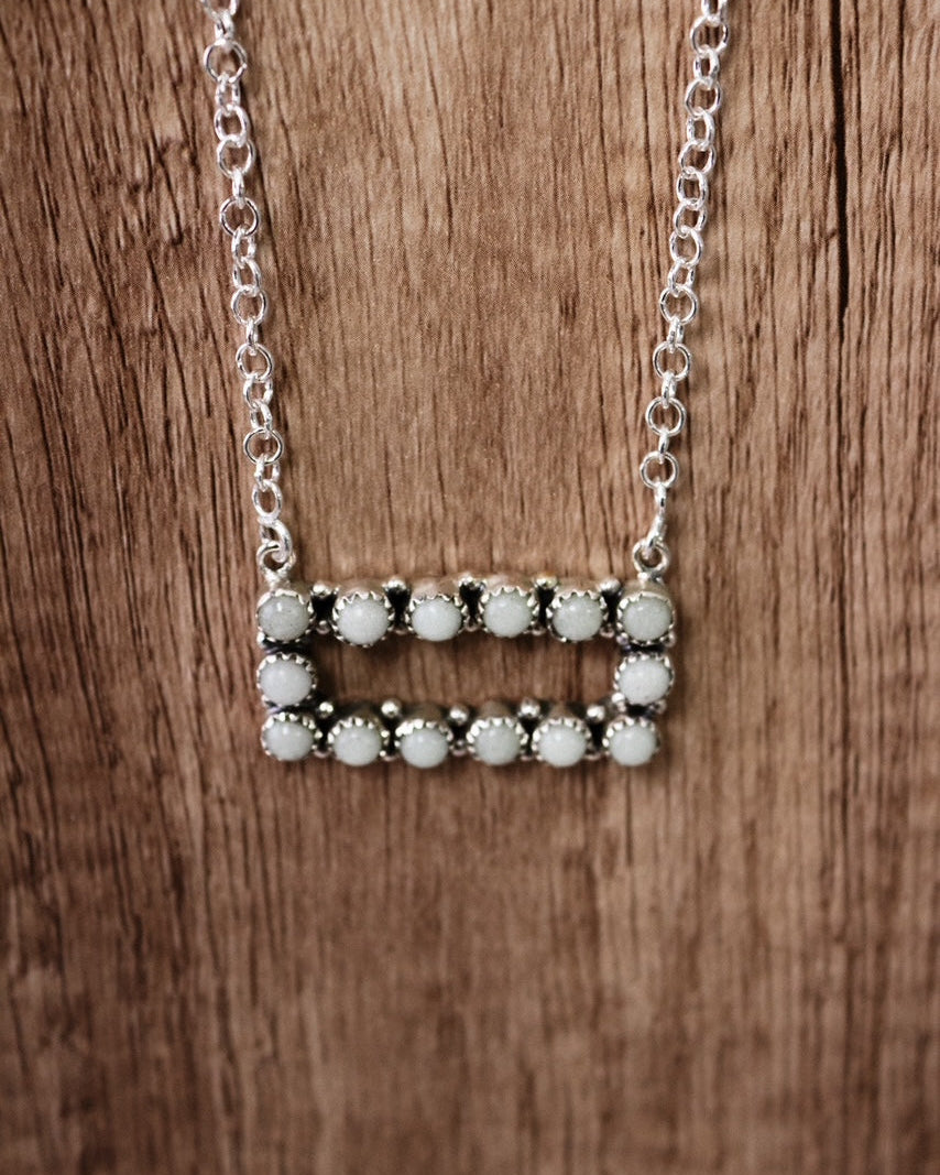 Glow In The Dark Bar Necklace-Chain Necklaces-Krush Kandy, Women's Online Fashion Boutique Located in Phoenix, Arizona (Scottsdale Area)