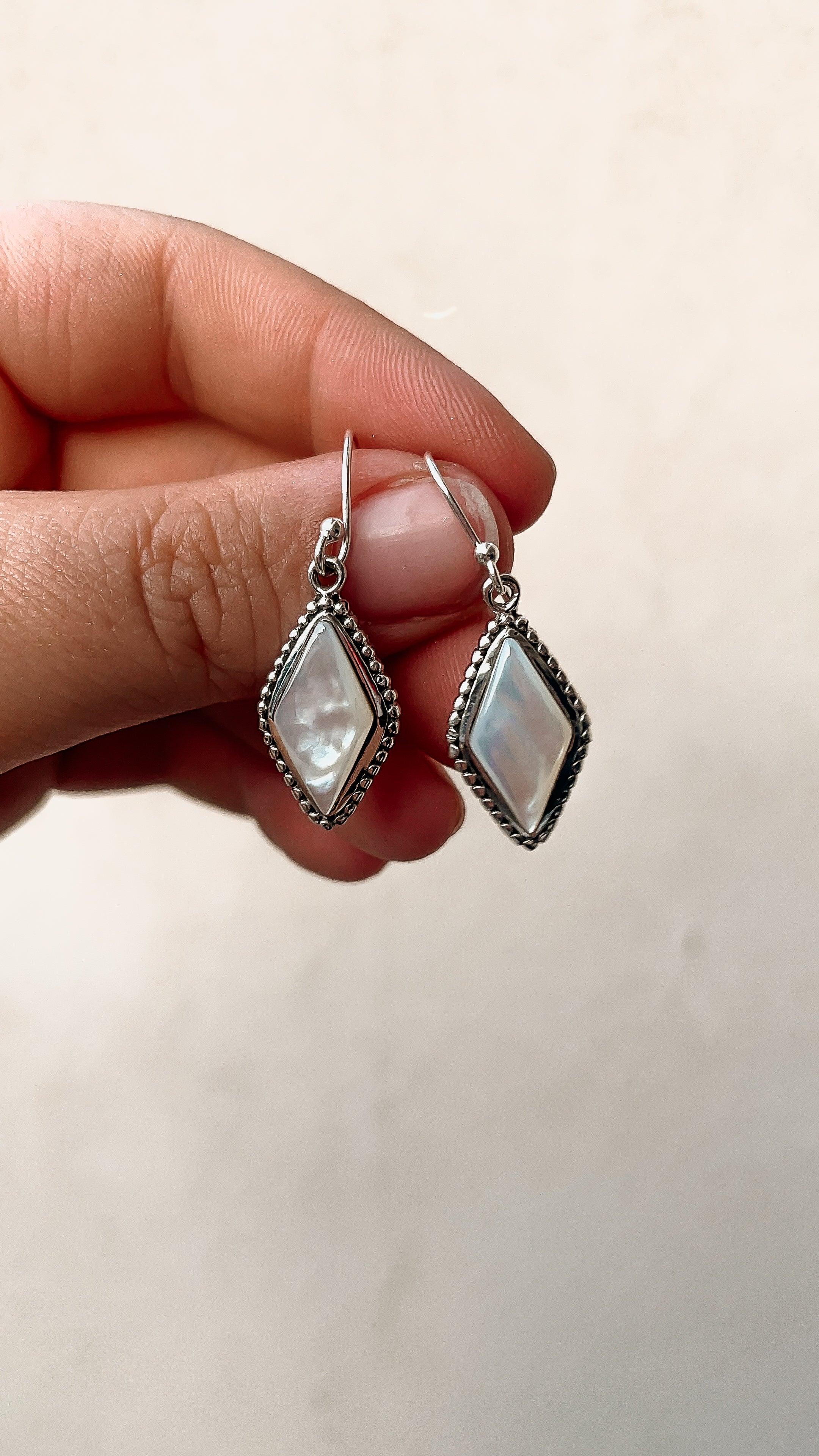 Diamond In My Eyes Stone Earrings-Hoop Earrings-Krush Kandy, Women's Online Fashion Boutique Located in Phoenix, Arizona (Scottsdale Area)