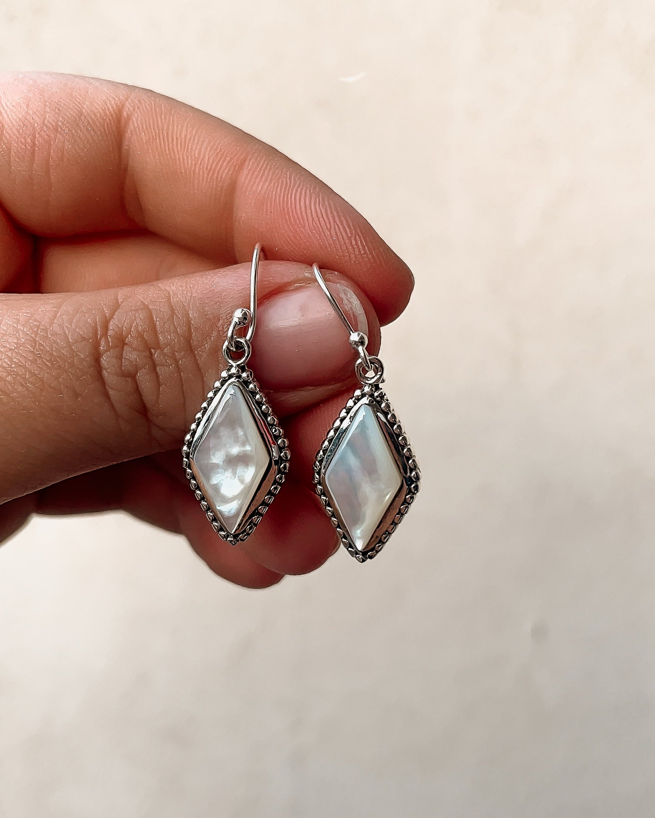Diamond In My Eyes Stone Earrings-Hoop Earrings-Krush Kandy, Women's Online Fashion Boutique Located in Phoenix, Arizona (Scottsdale Area)
