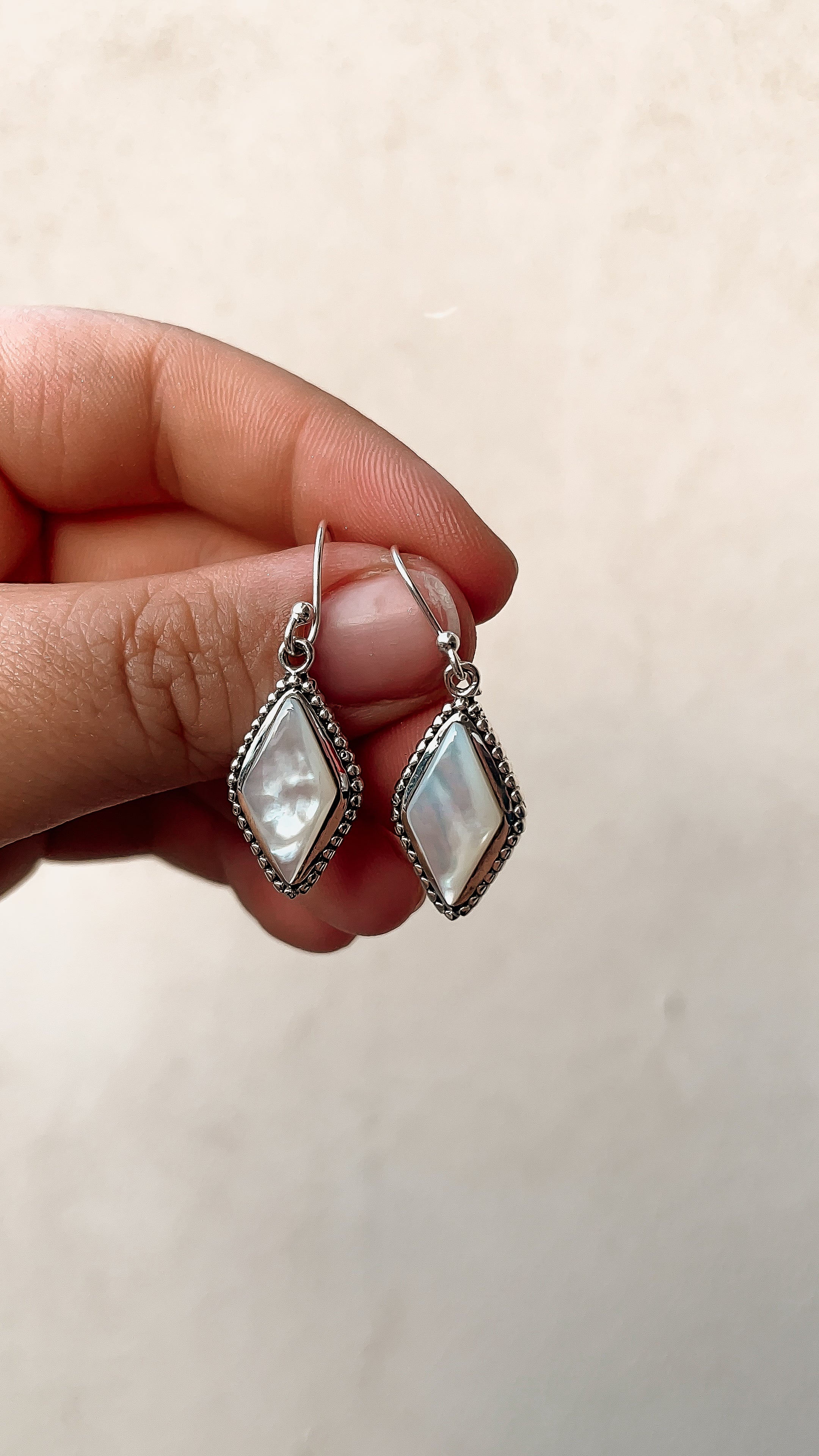 Diamond In My Eyes Stone Earrings-Hoop Earrings-Krush Kandy, Women's Online Fashion Boutique Located in Phoenix, Arizona (Scottsdale Area)