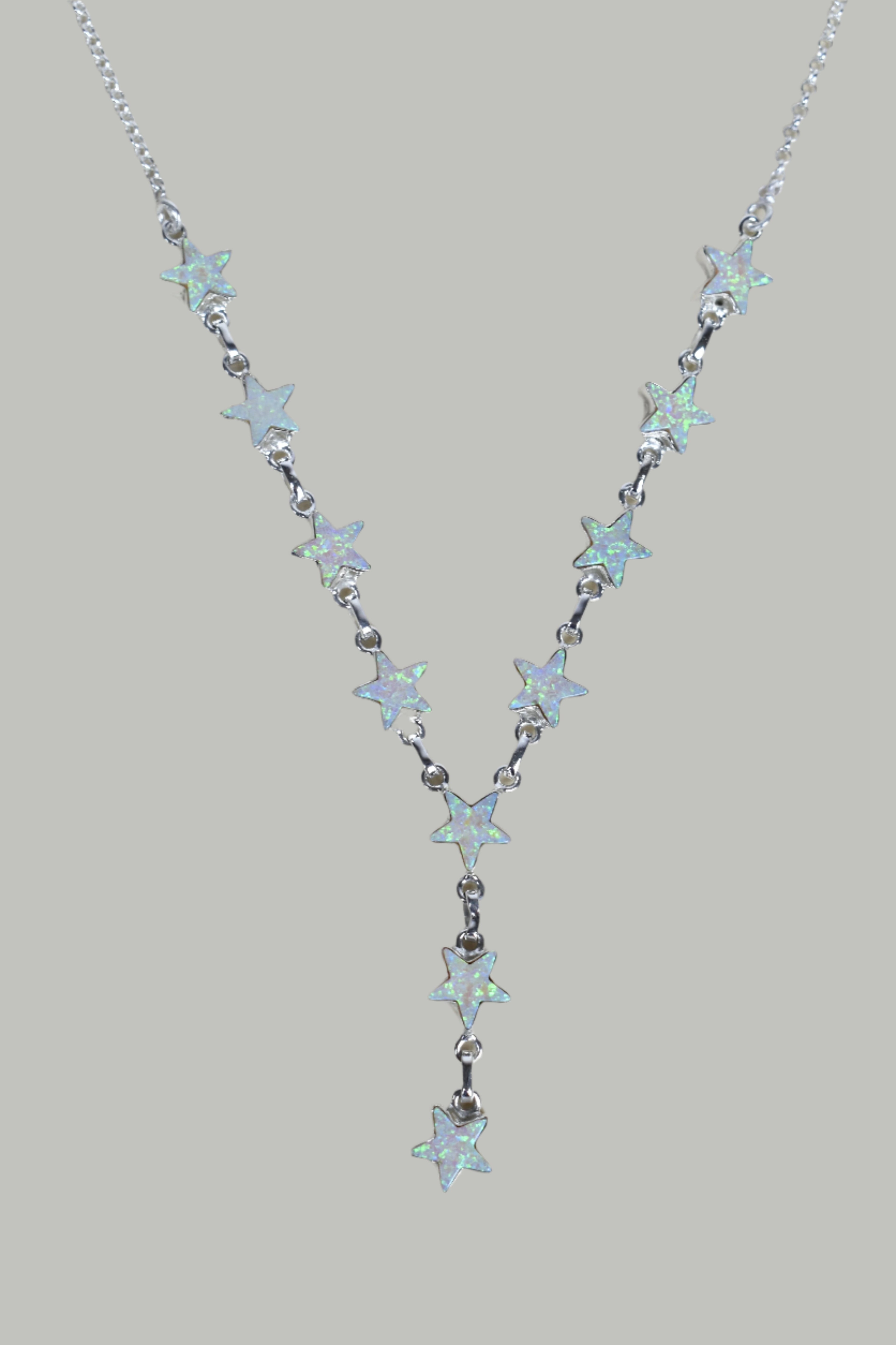 Star Studded Cast Necklace-Chain Necklaces-Krush Kandy, Women's Online Fashion Boutique Located in Phoenix, Arizona (Scottsdale Area)