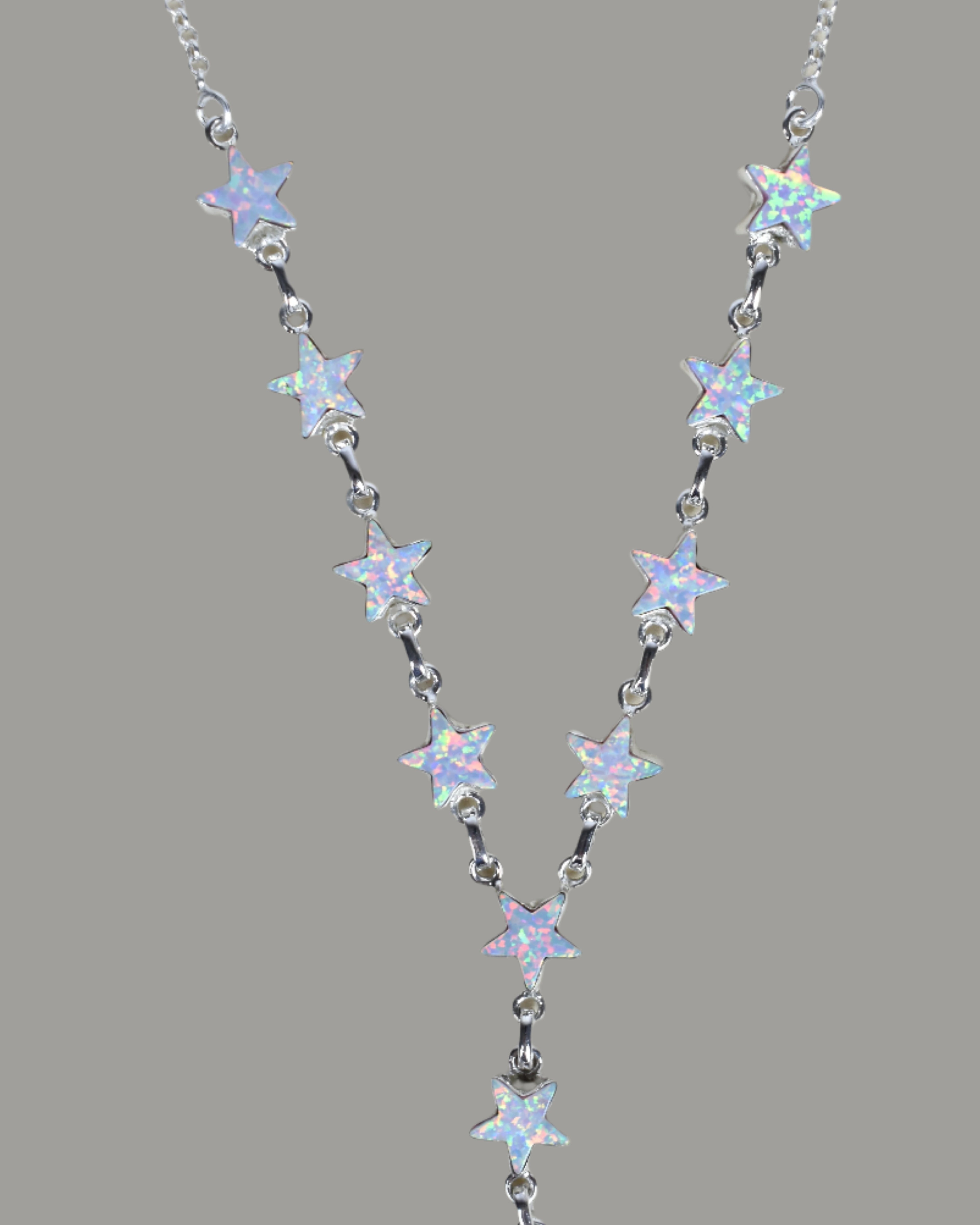 Star Studded Cast Necklace-Chain Necklaces-Krush Kandy, Women's Online Fashion Boutique Located in Phoenix, Arizona (Scottsdale Area)