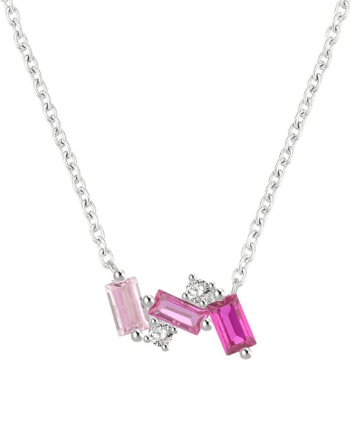 Cubic Zirconia Geometric Necklace-Necklaces-Krush Kandy, Women's Online Fashion Boutique Located in Phoenix, Arizona (Scottsdale Area)