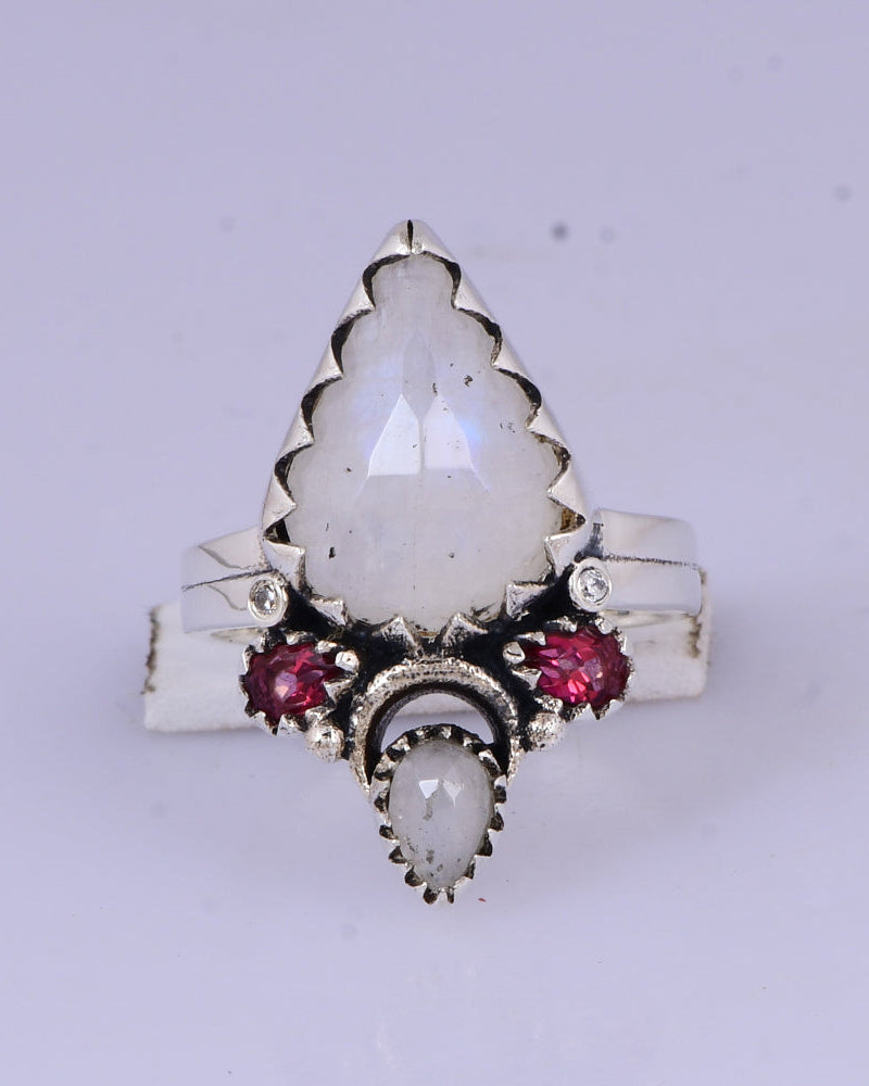 Under The Moon Kandy Stone Rings-Rings-Krush Kandy, Women's Online Fashion Boutique Located in Phoenix, Arizona (Scottsdale Area)