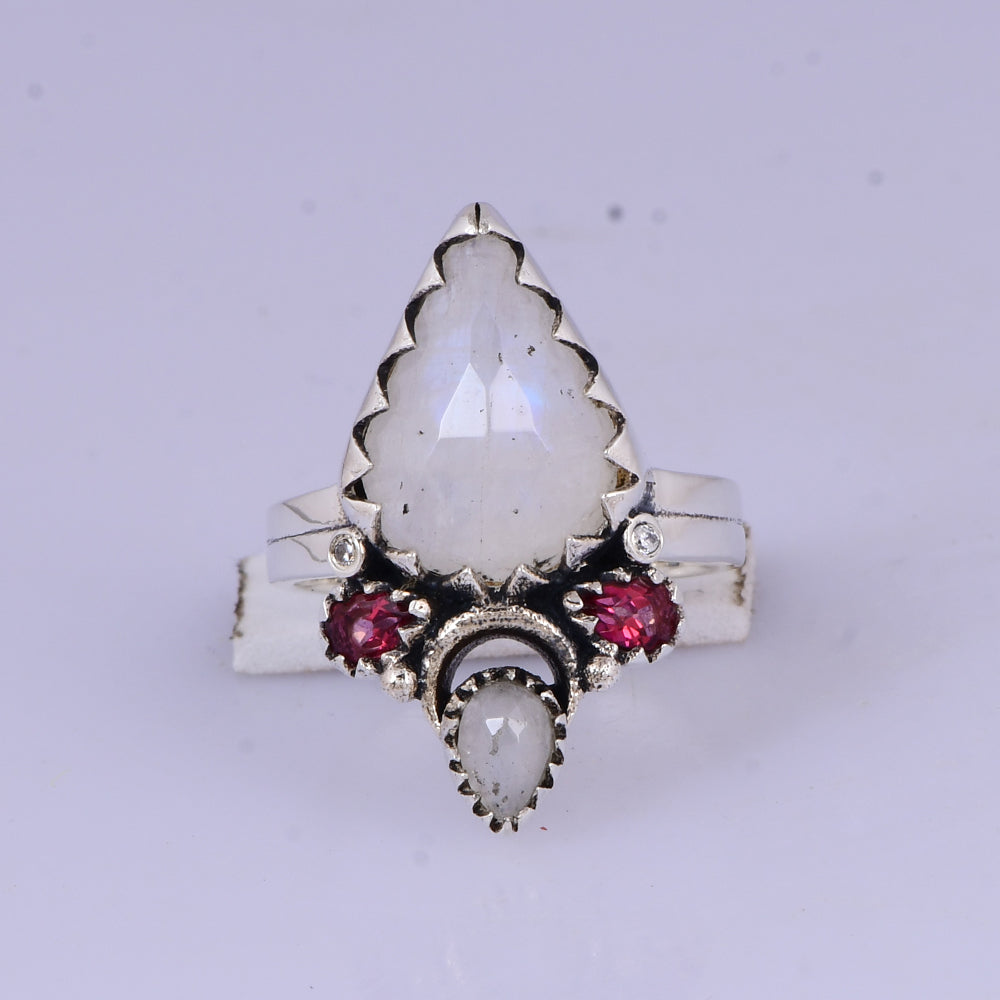 Under The Moon Kandy Stone Rings-Rings-Krush Kandy, Women's Online Fashion Boutique Located in Phoenix, Arizona (Scottsdale Area)