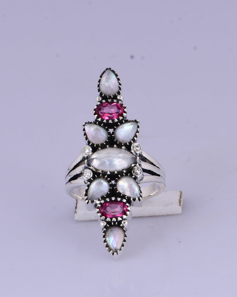 Ethereal Elegance Stone Rings-Rings-Krush Kandy, Women's Online Fashion Boutique Located in Phoenix, Arizona (Scottsdale Area)