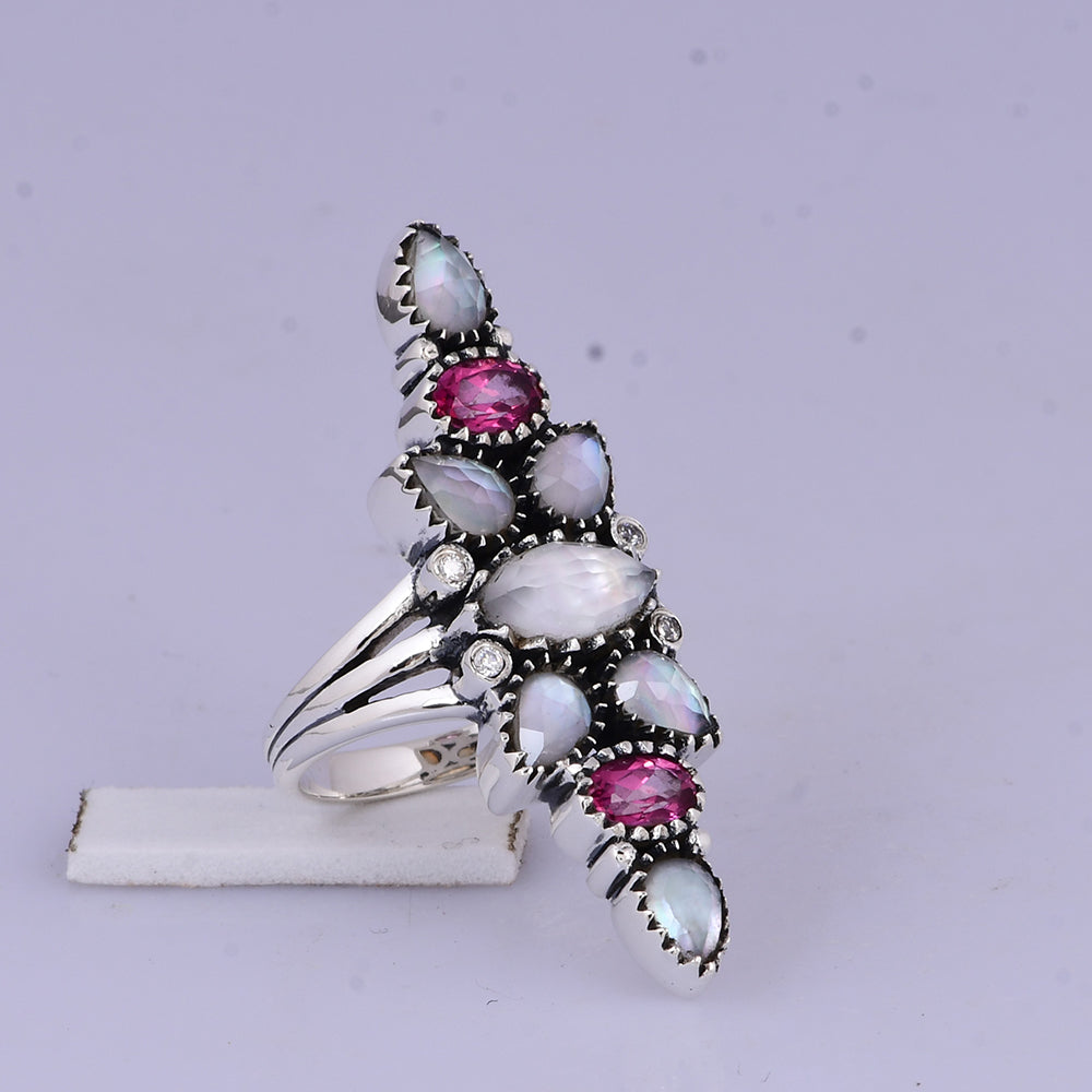 Ethereal Elegance Stone Rings-Rings-Krush Kandy, Women's Online Fashion Boutique Located in Phoenix, Arizona (Scottsdale Area)