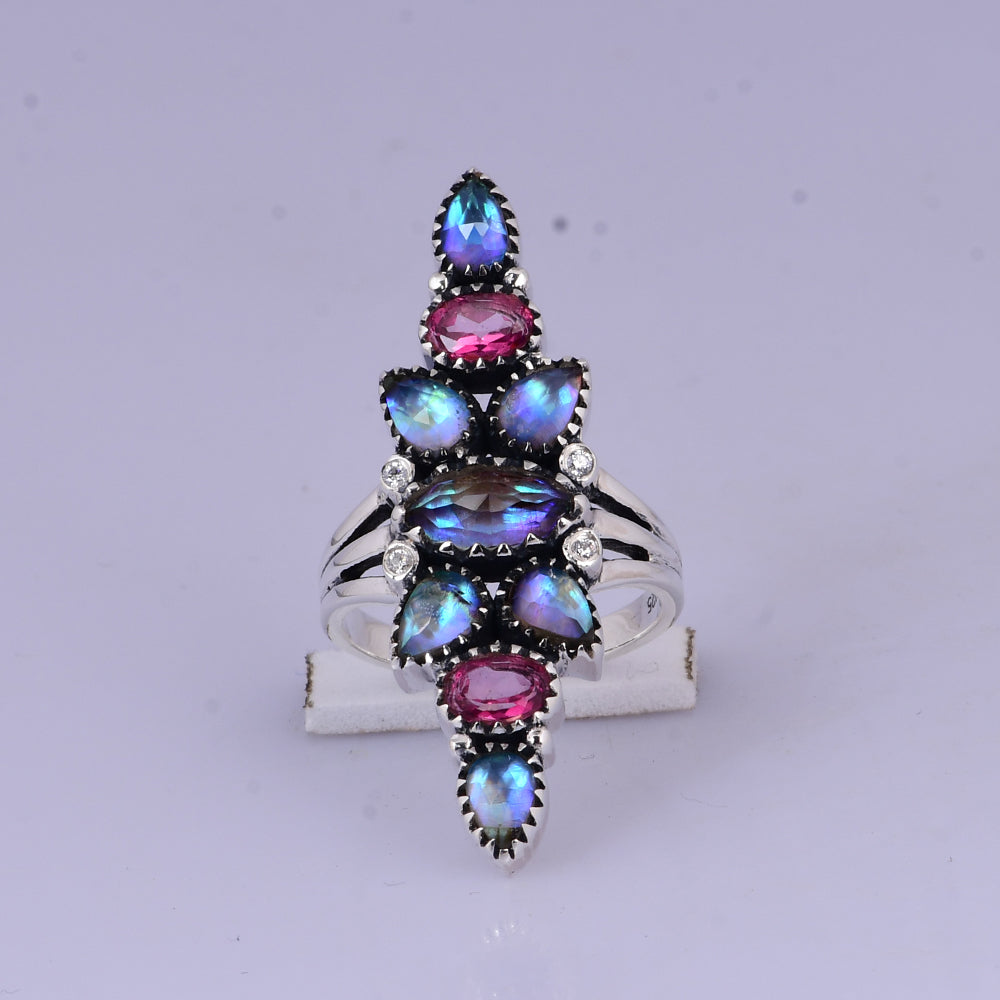 Ethereal Elegance Stone Rings-Rings-Krush Kandy, Women's Online Fashion Boutique Located in Phoenix, Arizona (Scottsdale Area)