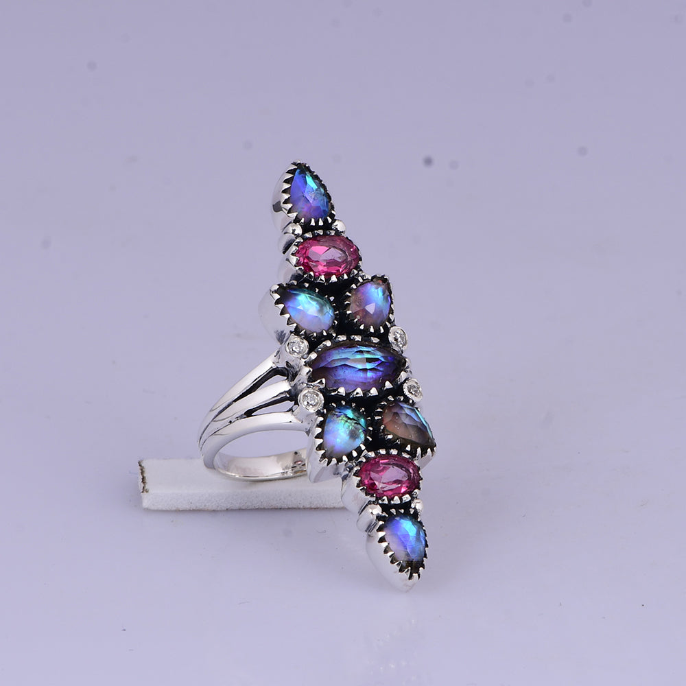 Ethereal Elegance Stone Rings-Rings-Krush Kandy, Women's Online Fashion Boutique Located in Phoenix, Arizona (Scottsdale Area)