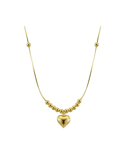 Minimalist Heart Necklace-Necklaces-Krush Kandy, Women's Online Fashion Boutique Located in Phoenix, Arizona (Scottsdale Area)