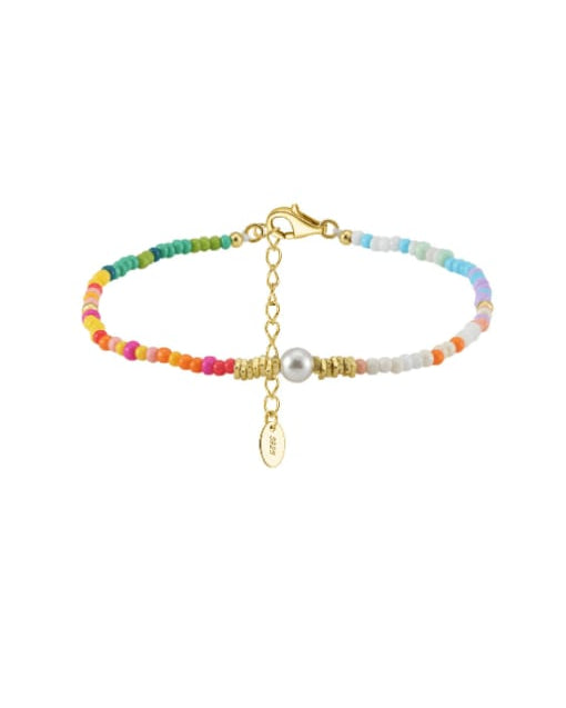 Sunset Stones Beaded Minimalist Bracelet-Bracelets-Krush Kandy, Women's Online Fashion Boutique Located in Phoenix, Arizona (Scottsdale Area)