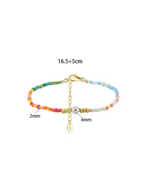 Sunset Stones Beaded Minimalist Bracelet-Bracelets-Krush Kandy, Women's Online Fashion Boutique Located in Phoenix, Arizona (Scottsdale Area)