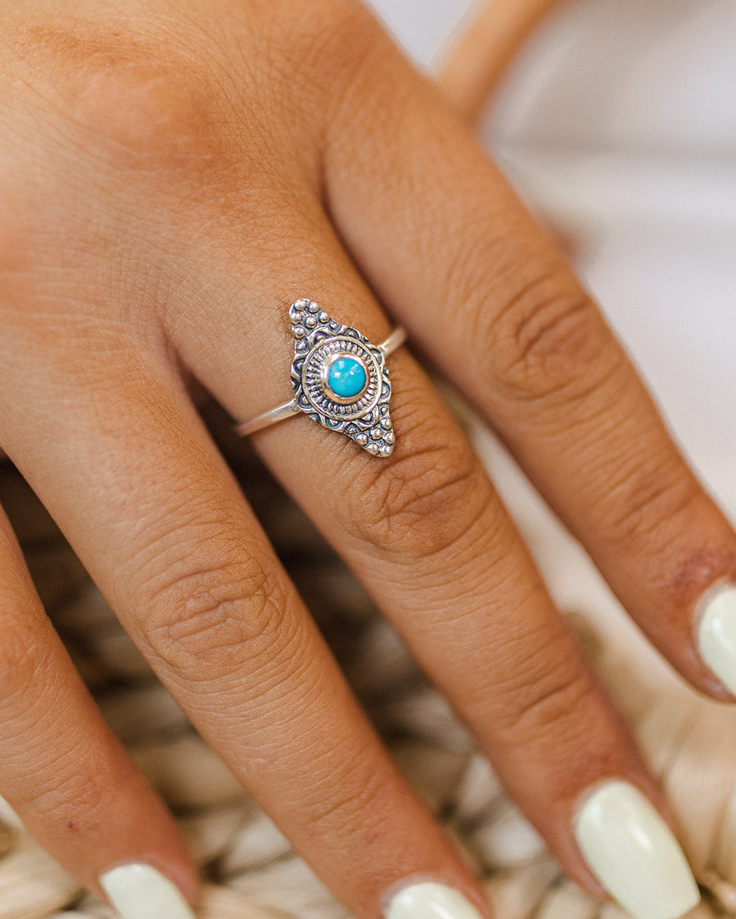 Boho Beautiful Turquoise Ring-Crawler Rings-Krush Kandy, Women's Online Fashion Boutique Located in Phoenix, Arizona (Scottsdale Area)