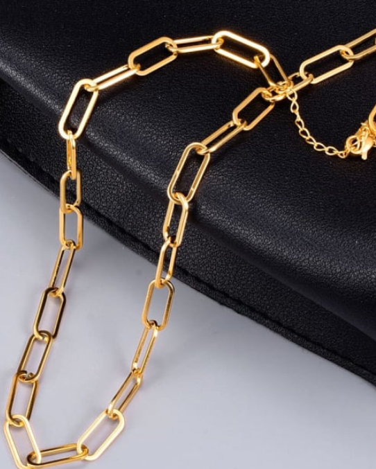 Oh She's Classy Gold Chain Necklace-Necklaces-Krush Kandy, Women's Online Fashion Boutique Located in Phoenix, Arizona (Scottsdale Area)