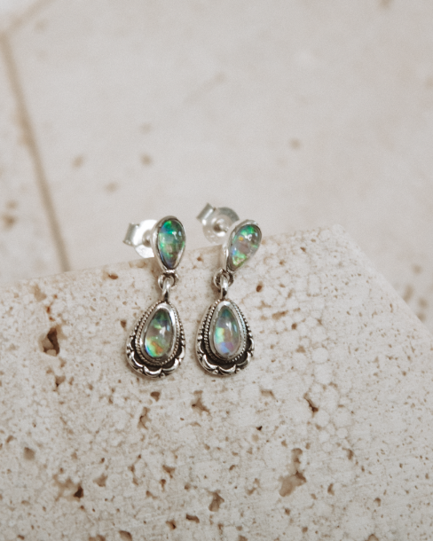 Aspens Dainty Dangle Earrings-Stud Earrings-Krush Kandy, Women's Online Fashion Boutique Located in Phoenix, Arizona (Scottsdale Area)