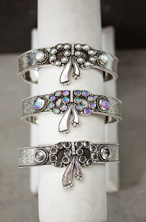 Southern Belle Bow Cuff-Chain Bracelets-Krush Kandy, Women's Online Fashion Boutique Located in Phoenix, Arizona (Scottsdale Area)