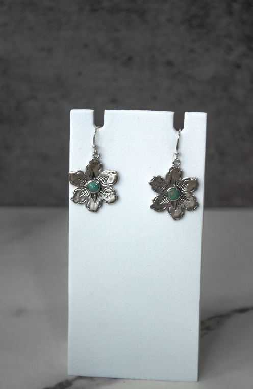 Dangle Summertime Flora Earrings-Drop Earrings-Krush Kandy, Women's Online Fashion Boutique Located in Phoenix, Arizona (Scottsdale Area)