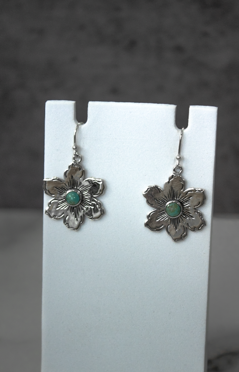 Dangle Summertime Flora Earrings-Drop Earrings-Krush Kandy, Women's Online Fashion Boutique Located in Phoenix, Arizona (Scottsdale Area)