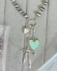 Desert Charmer Hearts & Bows Necklace-Necklaces-Krush Kandy, Women's Online Fashion Boutique Located in Phoenix, Arizona (Scottsdale Area)