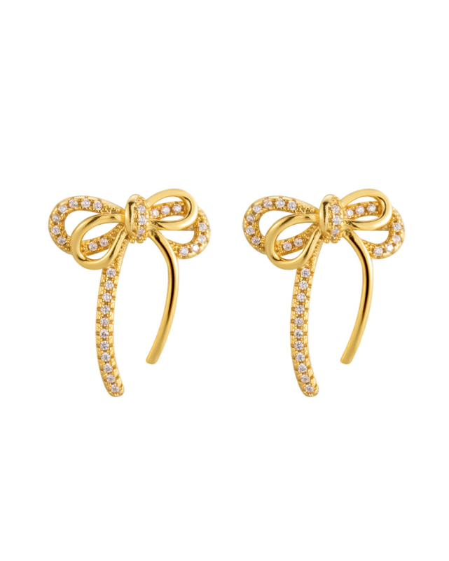 Bowknot Dainty Stud Earrings-Earrings-Krush Kandy, Women's Online Fashion Boutique Located in Phoenix, Arizona (Scottsdale Area)