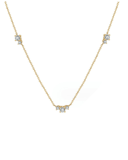 Dainty Crystal Dreamer Necklace-Necklaces-Krush Kandy, Women's Online Fashion Boutique Located in Phoenix, Arizona (Scottsdale Area)