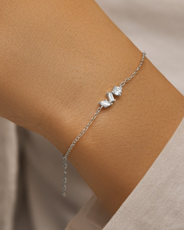 Minimalist Crystal Bracelet-Bracelets-Krush Kandy, Women's Online Fashion Boutique Located in Phoenix, Arizona (Scottsdale Area)
