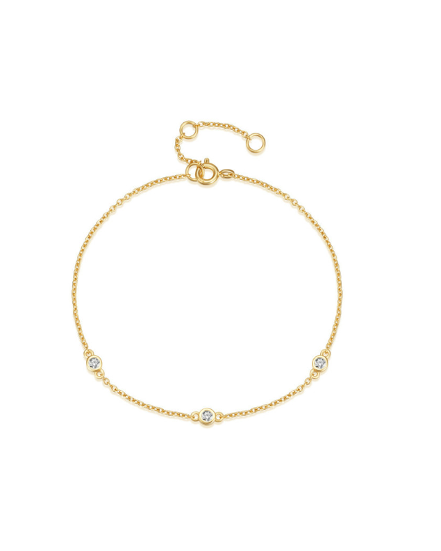 Mini Crystal Stone Bracelet-Bracelets-Krush Kandy, Women's Online Fashion Boutique Located in Phoenix, Arizona (Scottsdale Area)