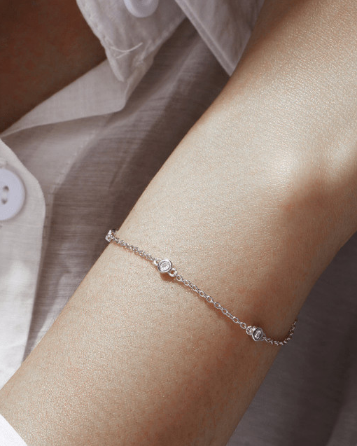 Mini Crystal Stone Bracelet-Bracelets-Krush Kandy, Women's Online Fashion Boutique Located in Phoenix, Arizona (Scottsdale Area)
