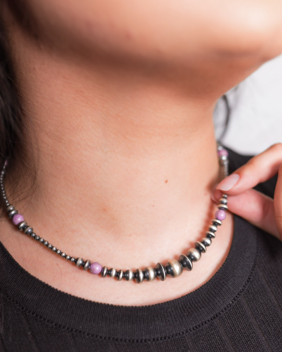 Phosphosoderite Desert Beaded Necklace-Necklaces-Krush Kandy, Women's Online Fashion Boutique Located in Phoenix, Arizona (Scottsdale Area)