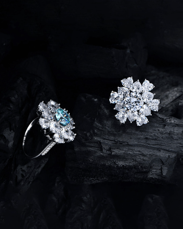 High Carbon Diamond Luxury Band Ring-Ring-Krush Kandy, Women's Online Fashion Boutique Located in Phoenix, Arizona (Scottsdale Area)